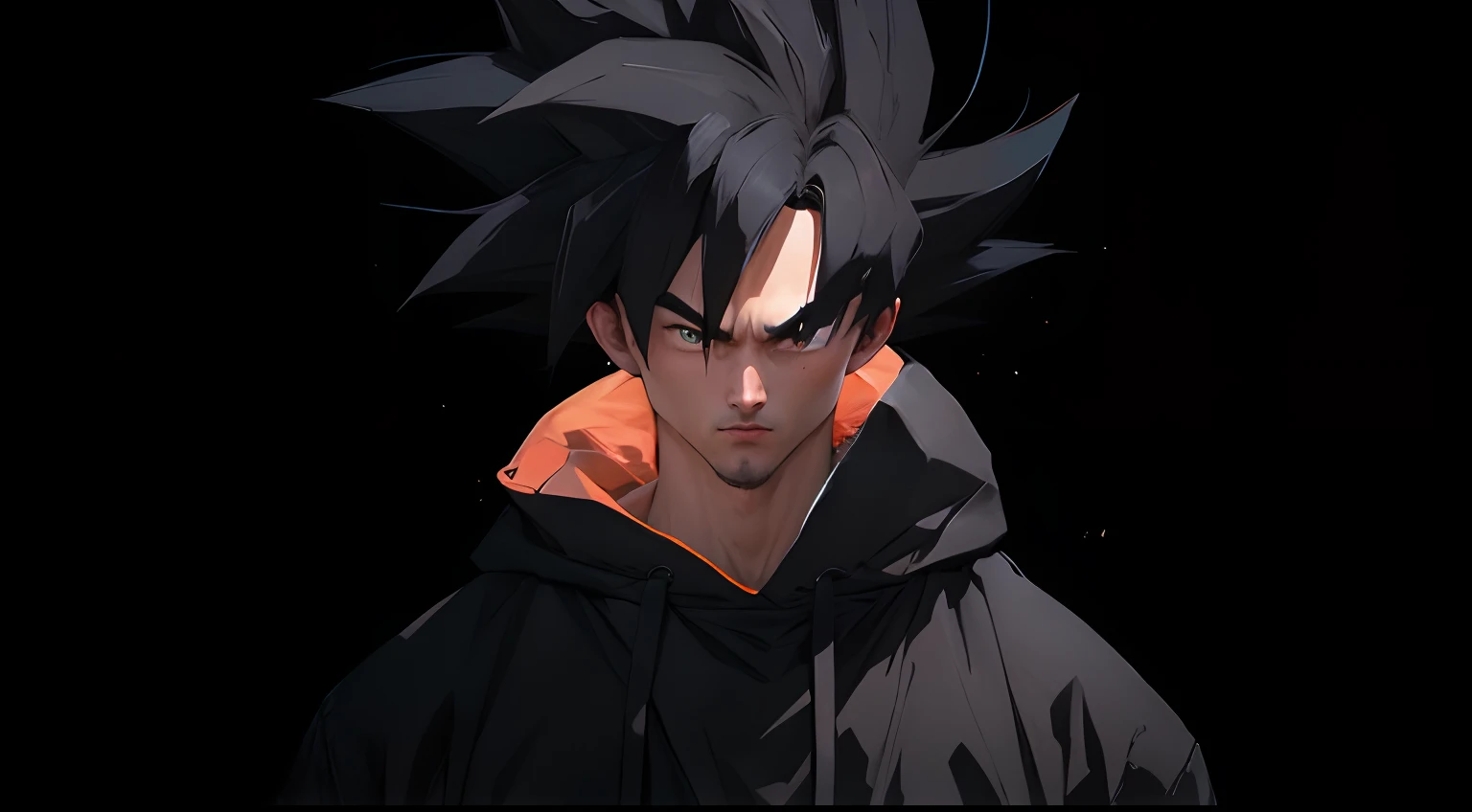 Hyperrealistic version of Goku, hyperdetailed, 8k, hyperrealistic