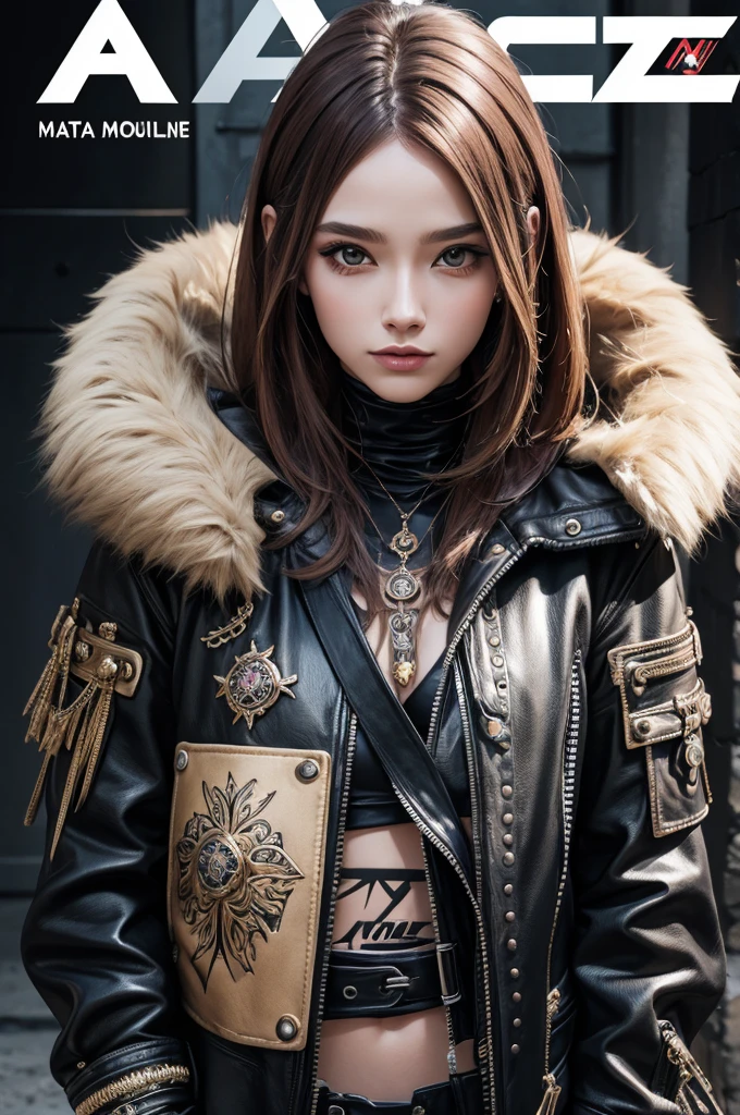 Straind +metal womeihuole art Style,FashionMagCover Te'ezz Megee signature