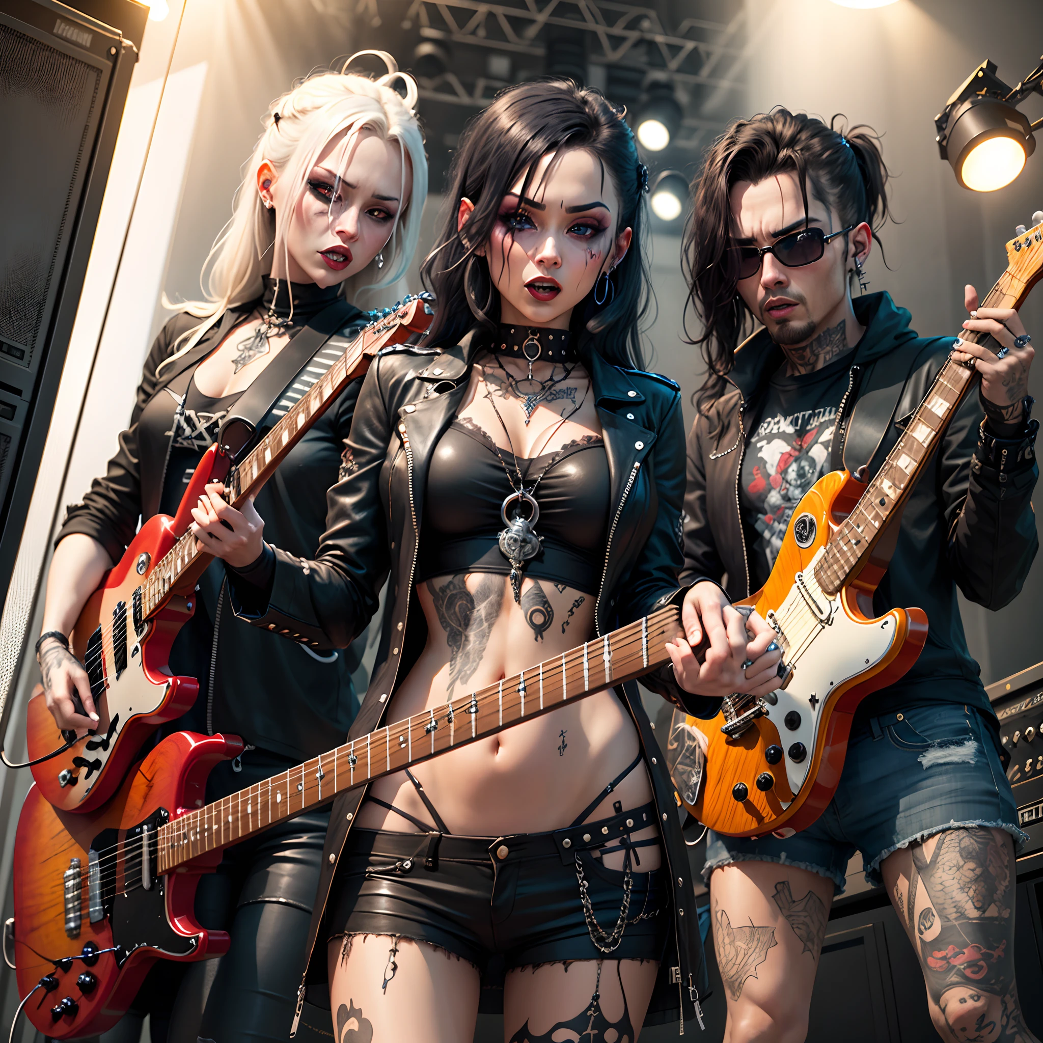 Metal, goth band "made in passion"