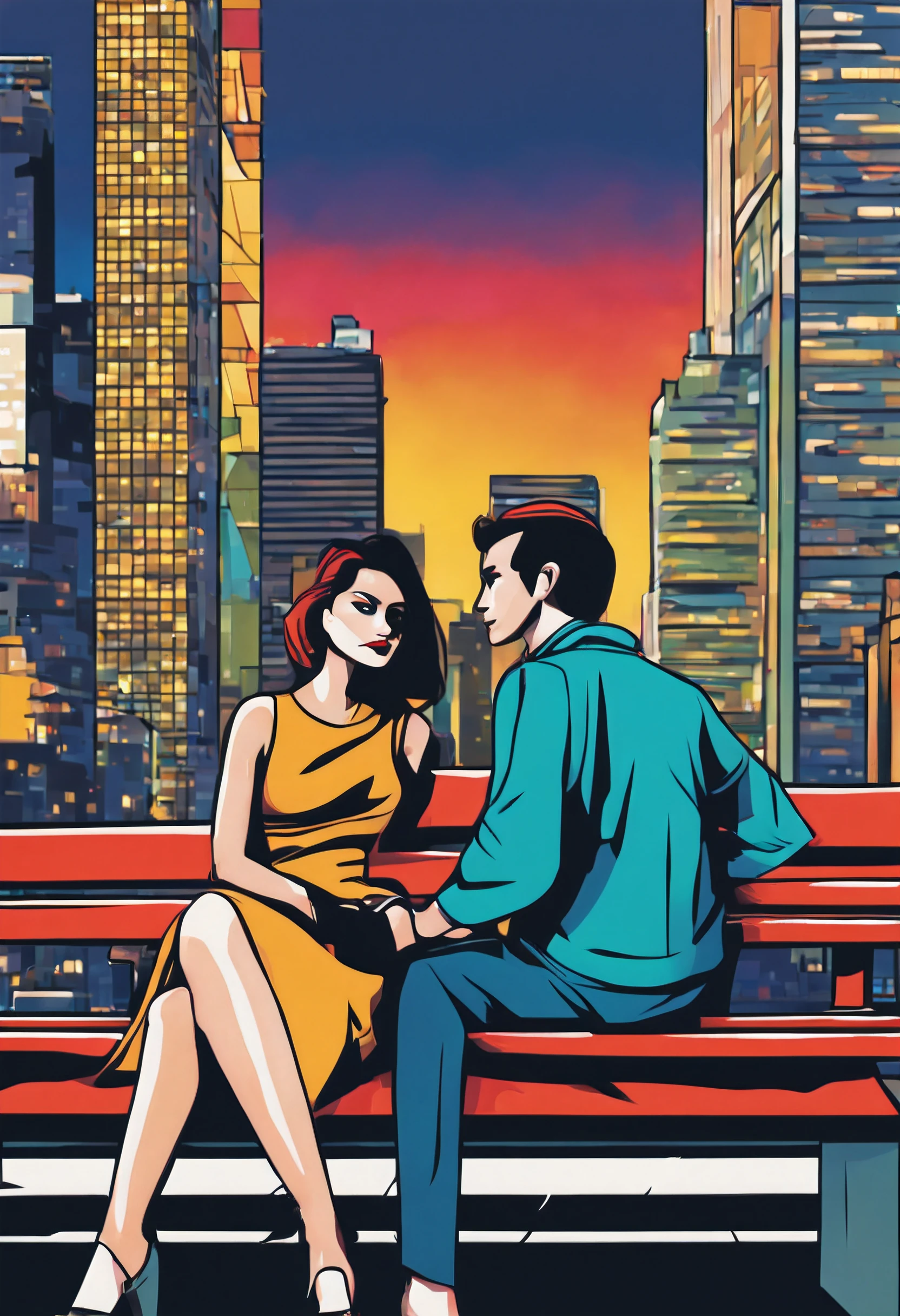 by Ilya Kuvshinov and Duy Huynh, silhouette <lora:silhouette:3.00> , ch <lora:chahua:1.00>