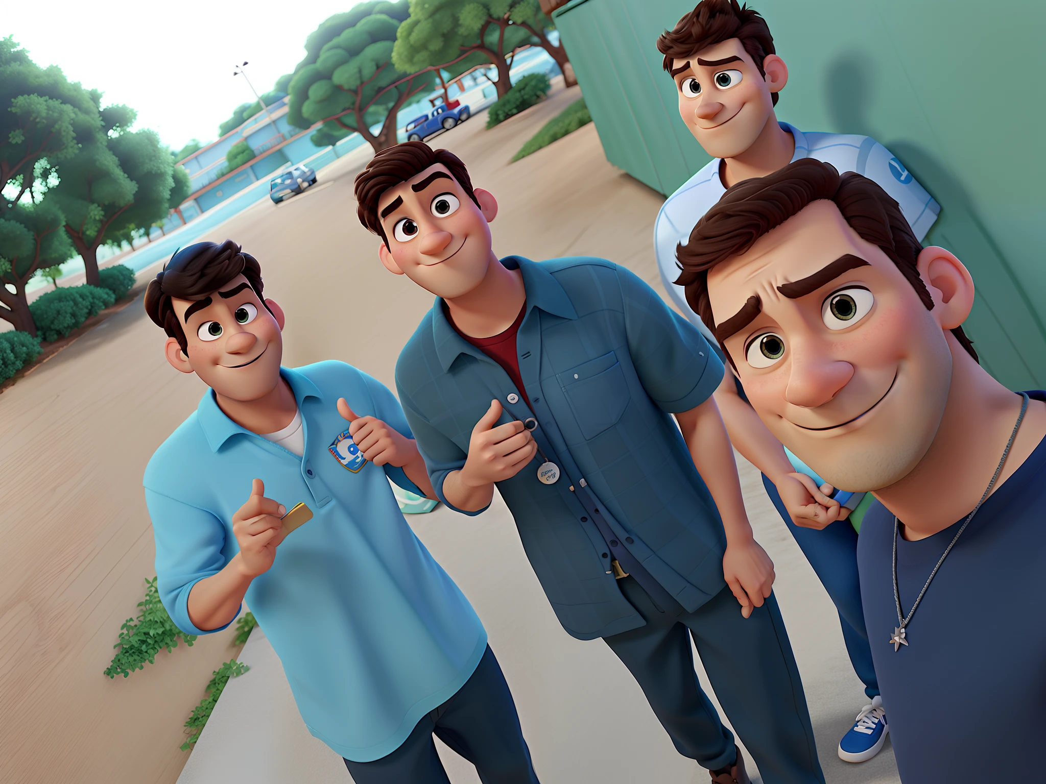 Poster no estilo
disney pixar.
homem estilo
disney pixar, alta
qualidade, melhor
qualidade