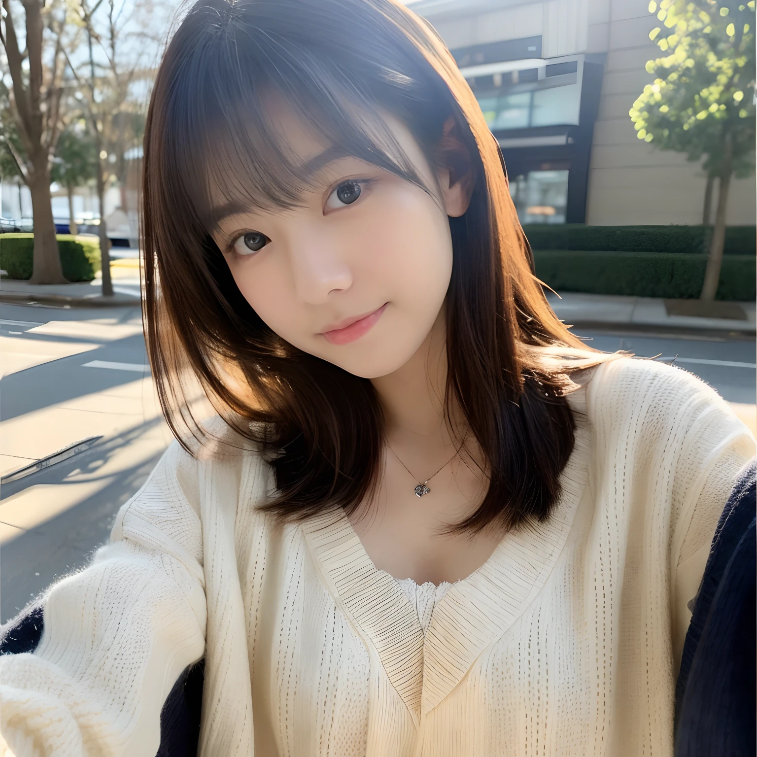 (Highest quality, masterpiece), Intricate details, Beautifully detailed face, Japan female college student、Natural Makeup、Perfect beautiful girl、whole body、Beautiful breasts、cute、clear、Photorealistic、Perfect Skin、Charm、Active、like々Shii、 body type women、A sloppy smile、Idol、masterpiece、Waistline、Perfect Body Shape、naked、pubic hair、全naked、Random Hairstyles