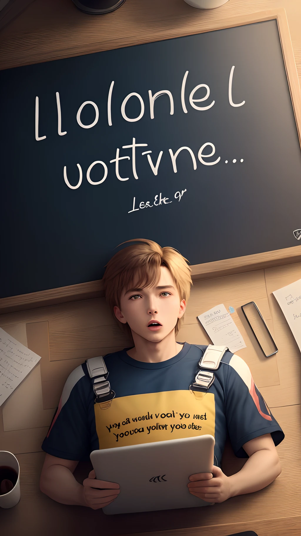Leo and motivational phrase
