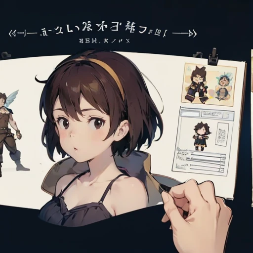 CharacterDesignSheet、Granblue Fantasy、doress