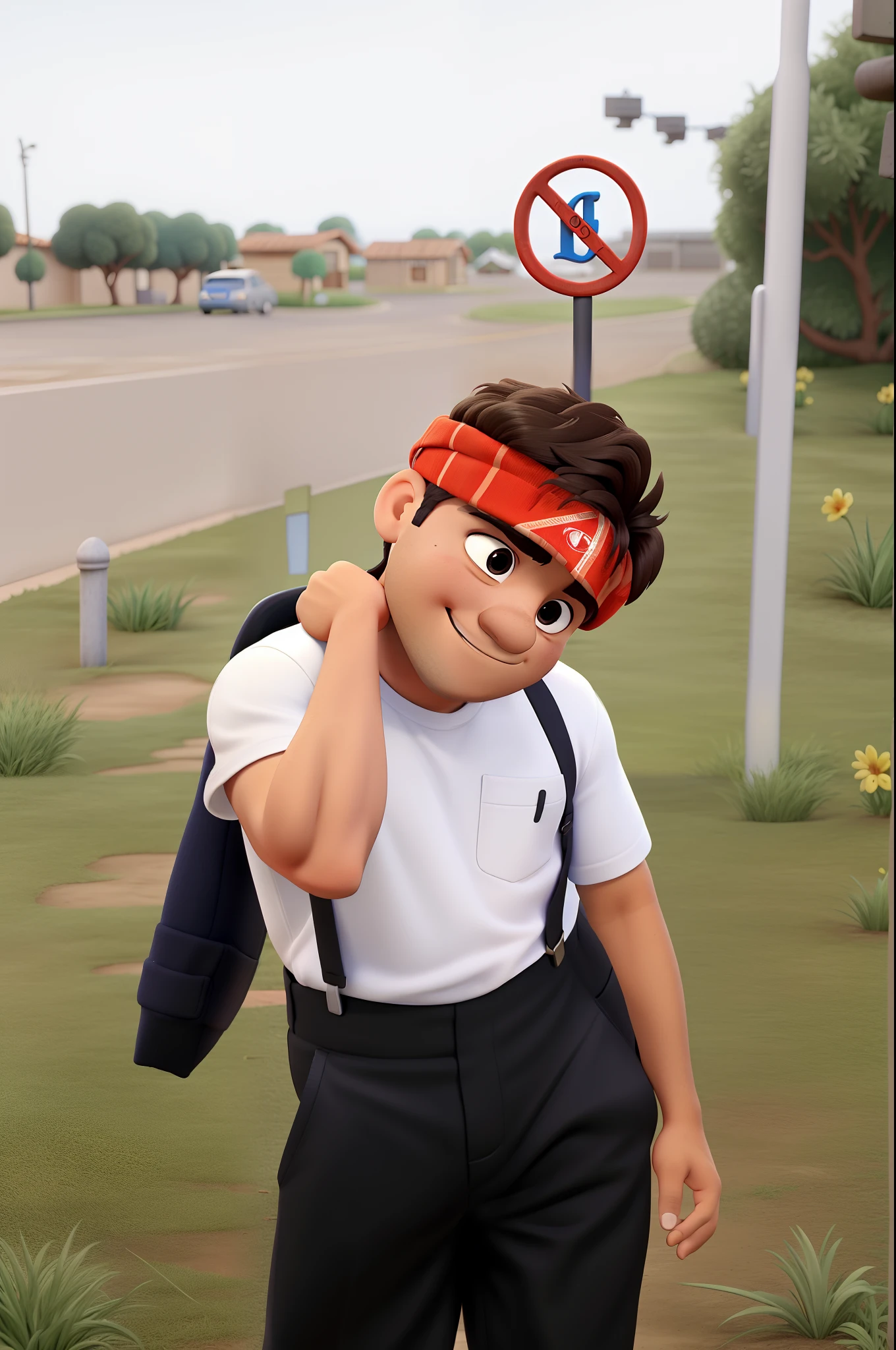  segurando seu casaco estilo Disney Pixar alta qualidade