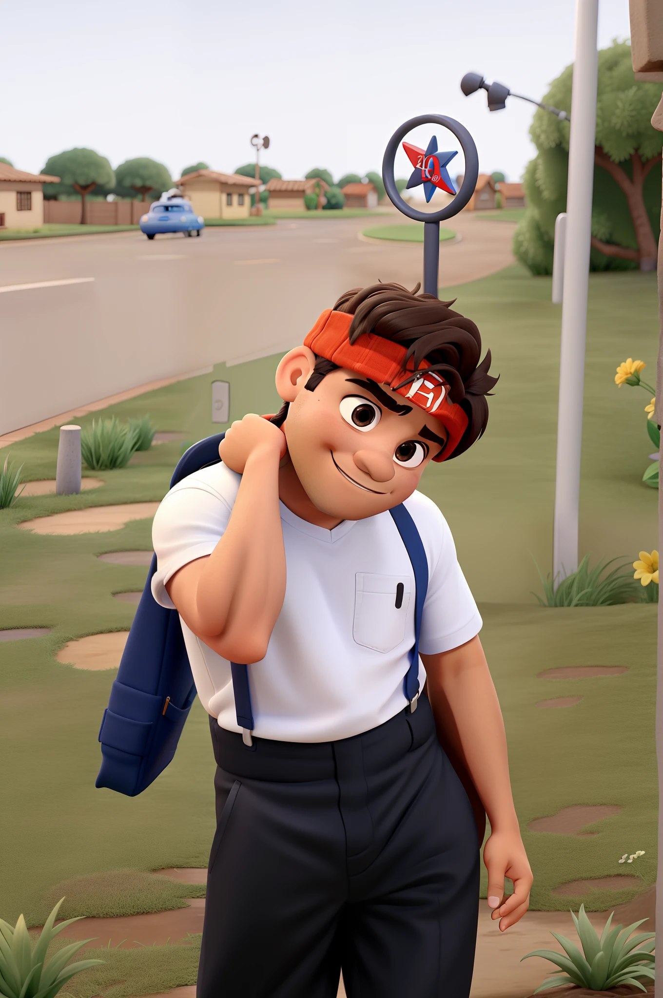 segurando seu casaco estilo Disney Pixar alta qualidade