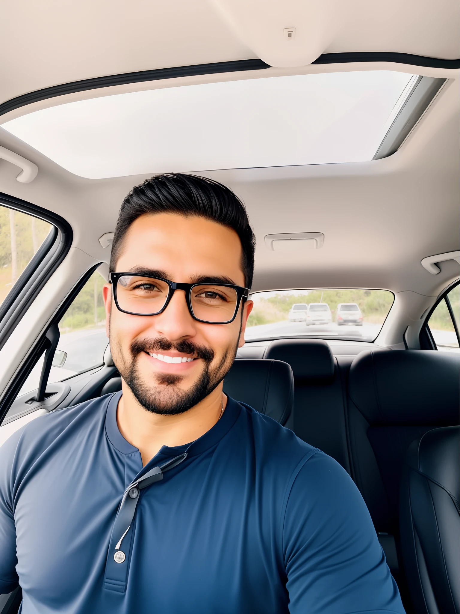 there is a man sitting in the back seat of a car, Fotografia selfie 8k, tirado no iphone 1 3 pro, tirado no iphone 14 pro, Tiro no iPhone 1 3 Pro Max, Tiro no iPhone 1 3 Pro, foto modo retrato, Tiro na Nikon Z9, Tiro com iPhone 1 0, he is! cerca de 3 0 anos de idade