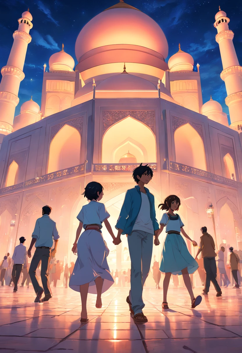 attack of the titats levi night taj mahal