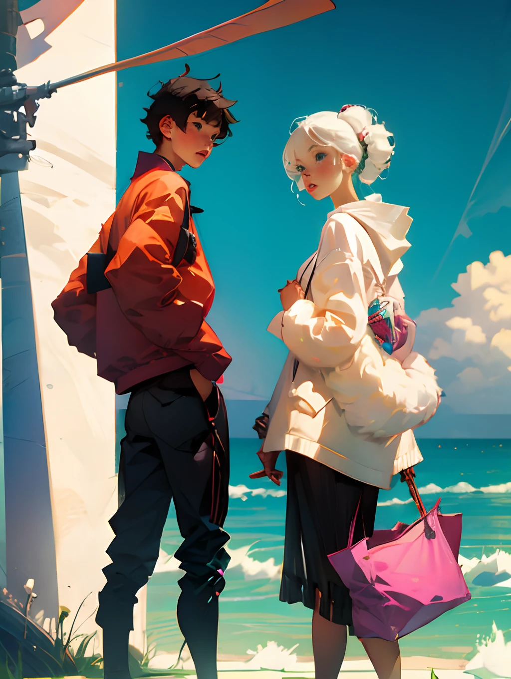 Bodyswap between a boy and girl