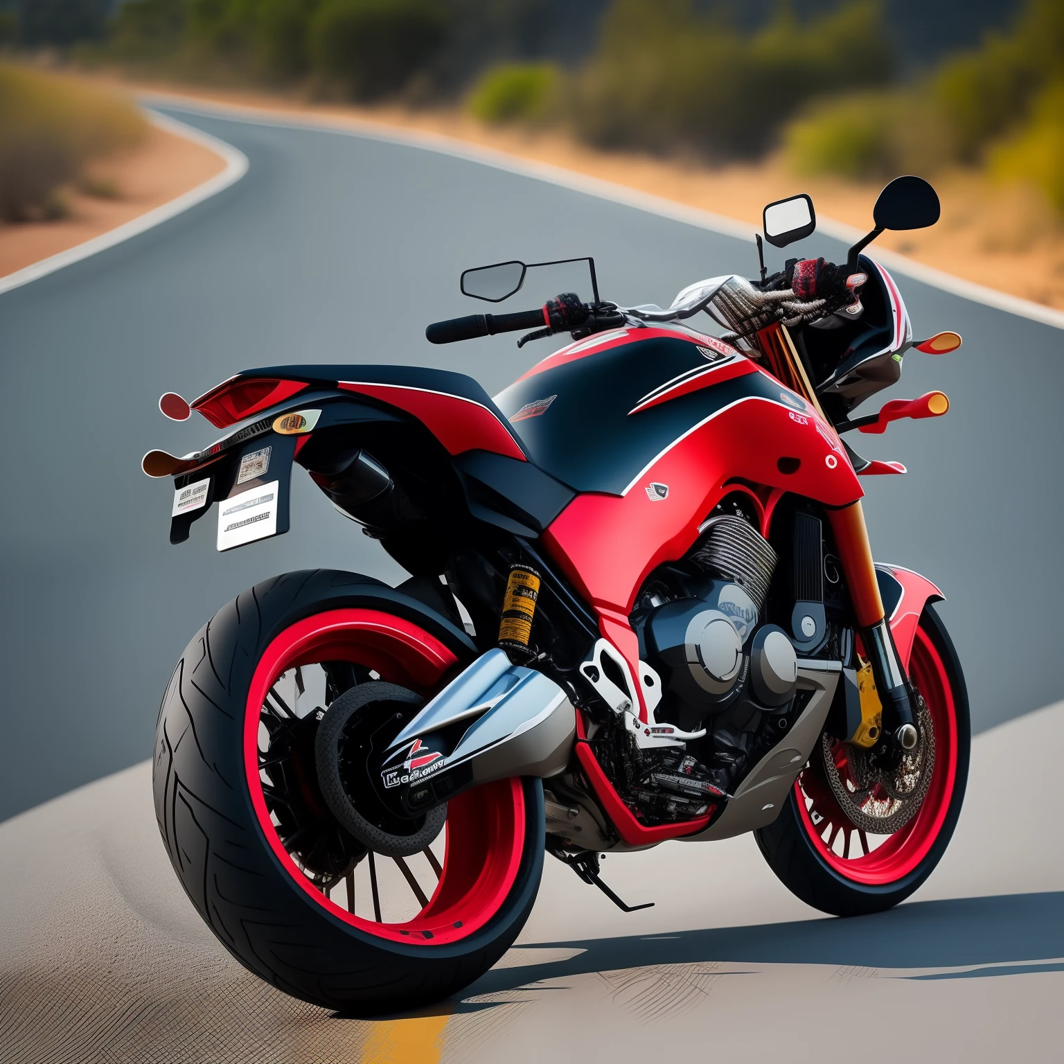 MOTOQUEIRO HOMEM XRE 300 VERMELHA