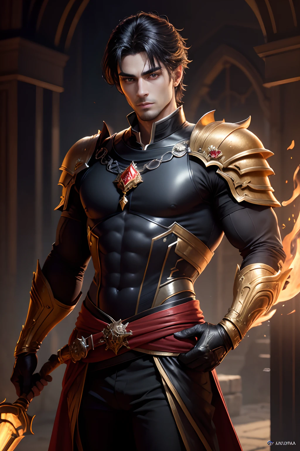 Gilgamesh Inspiration of Destiny, Estilo anime, imperador dos desertos, sentado no trono, adornos de ouro, roupas brancas, imperador da babilonia, jovial, adolescente, Face, corpo definido, Estilo de arte de anime, feito por greg rutkowski, estilo de arte league of legends | | | |, garoto de anime, garoto adolescente, Homem, sexo masculino, Royal Palace, jovem imperador
