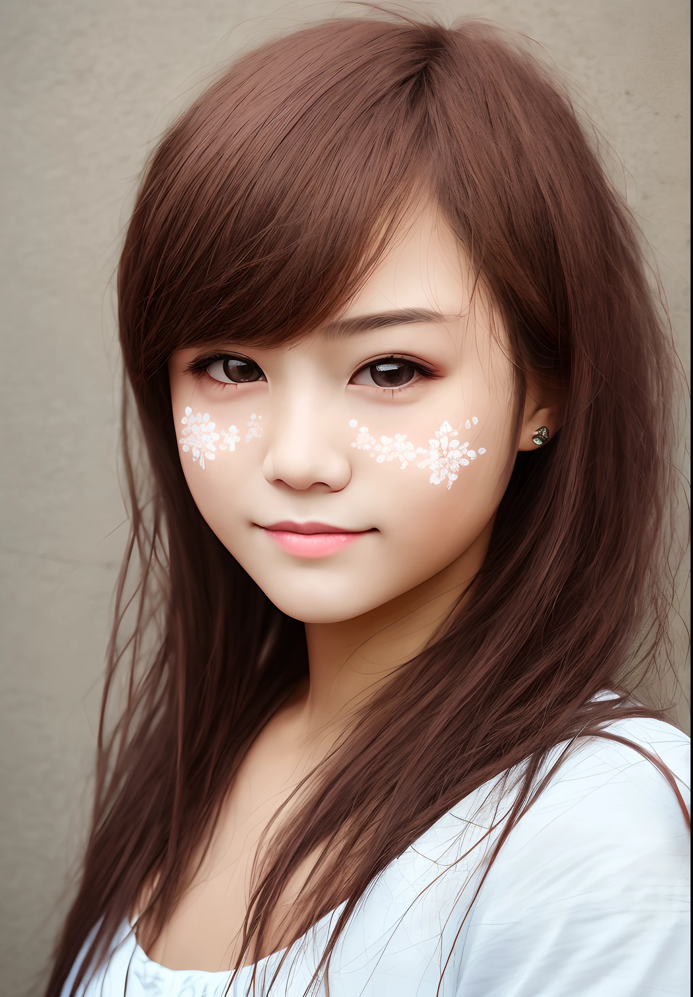 Fair-skinned girl