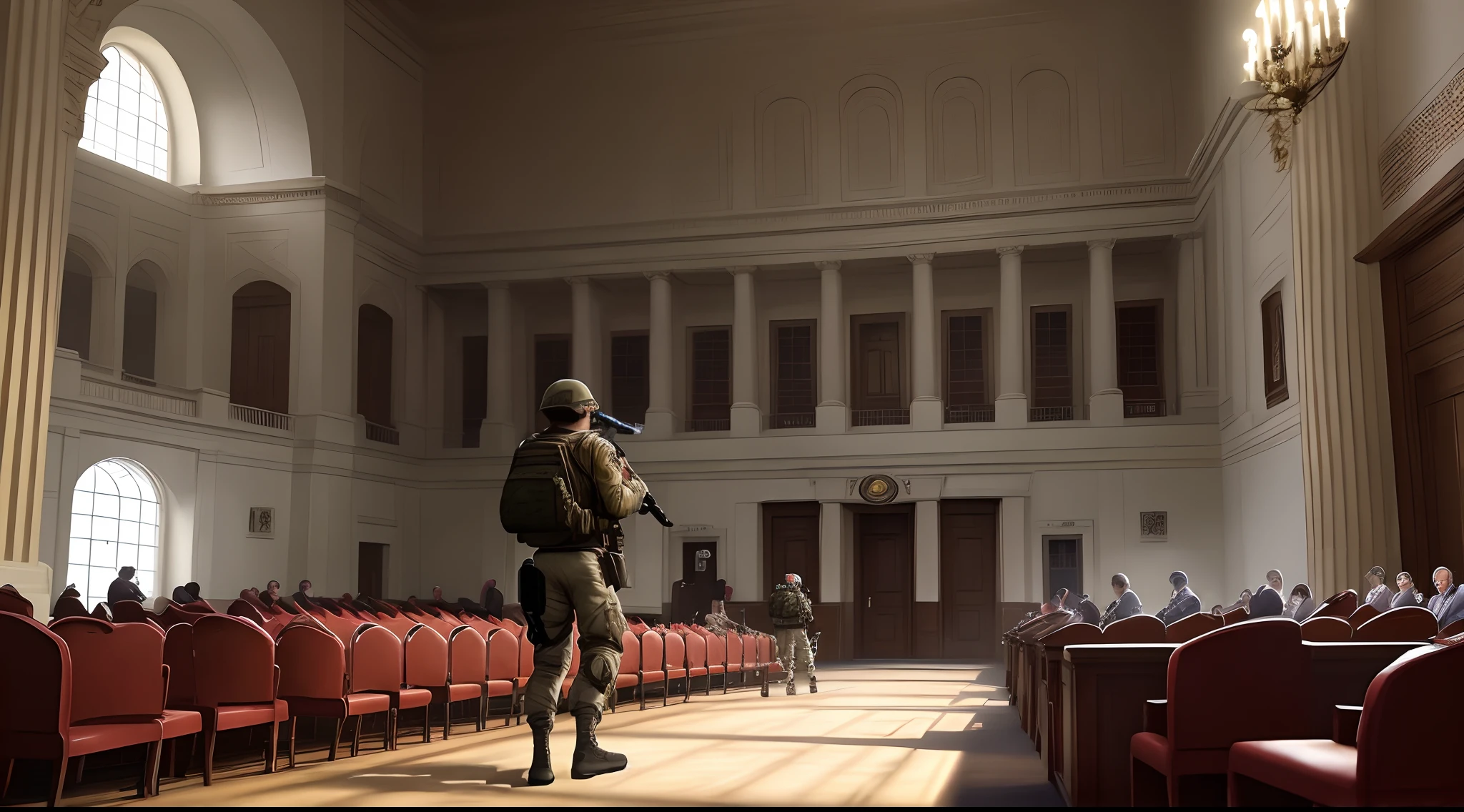 Call of duty but in house of senate and representatives requirements