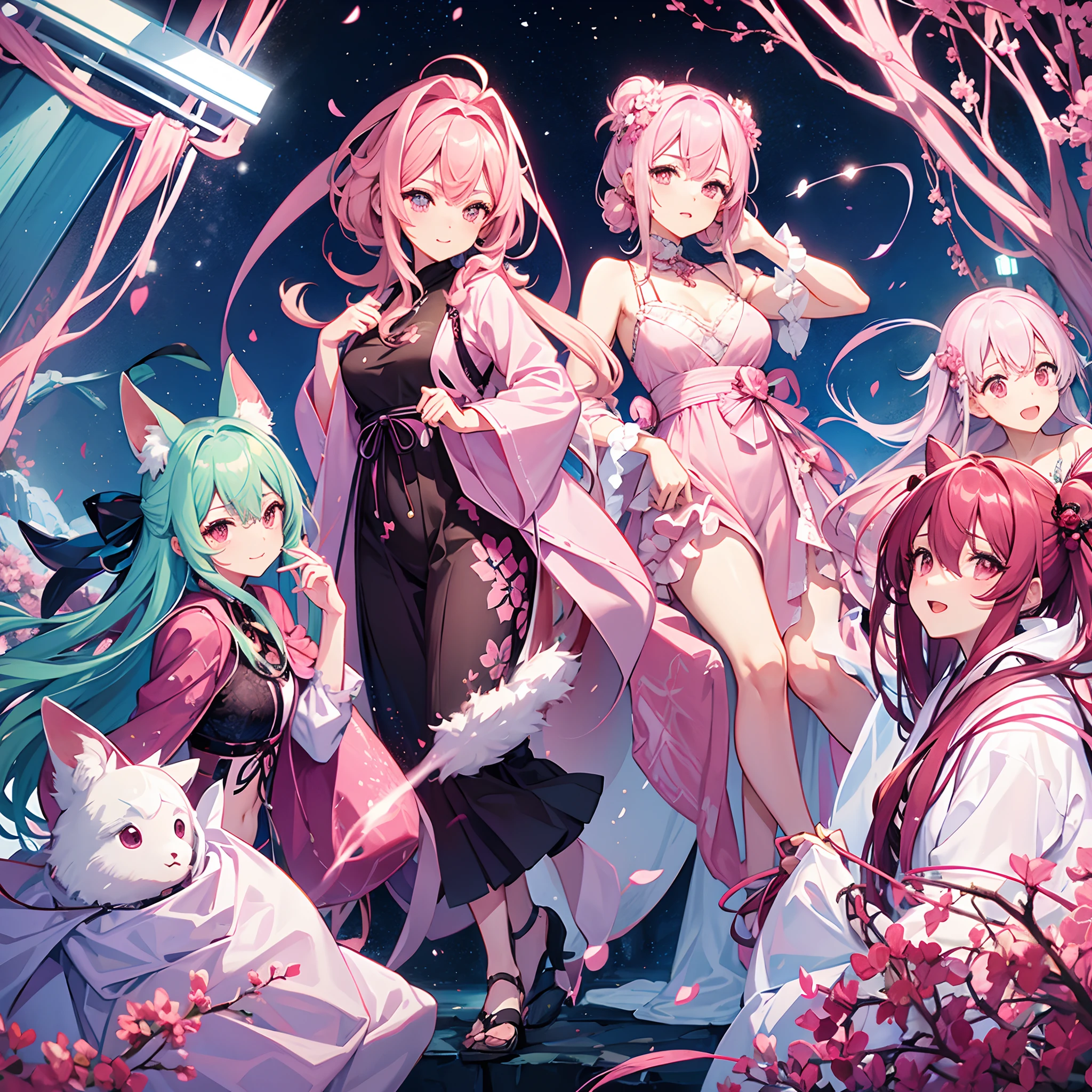 Shino kiryu, seethrough pink night gown