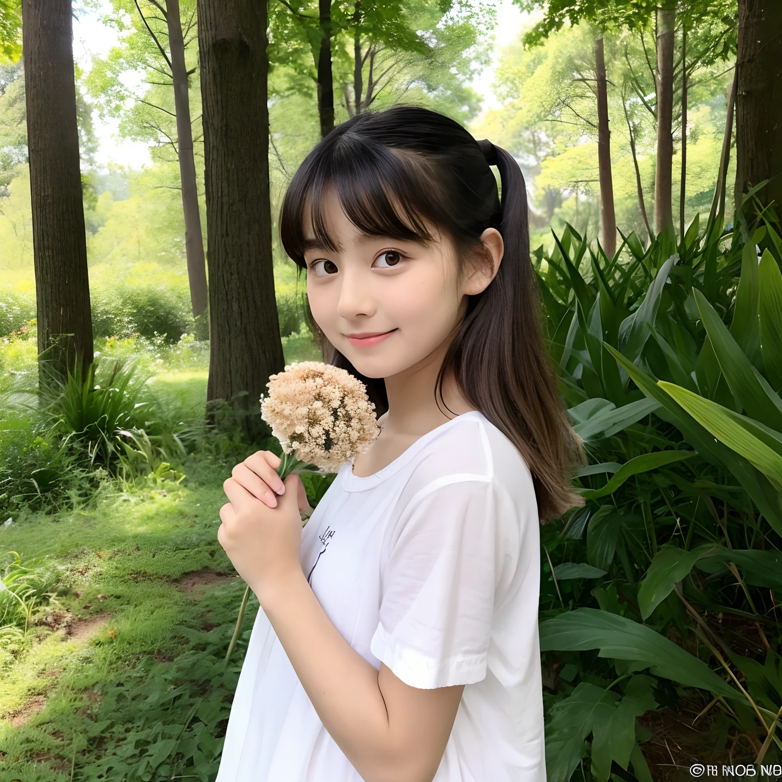 naturey cute little Natural 20 years old girl with