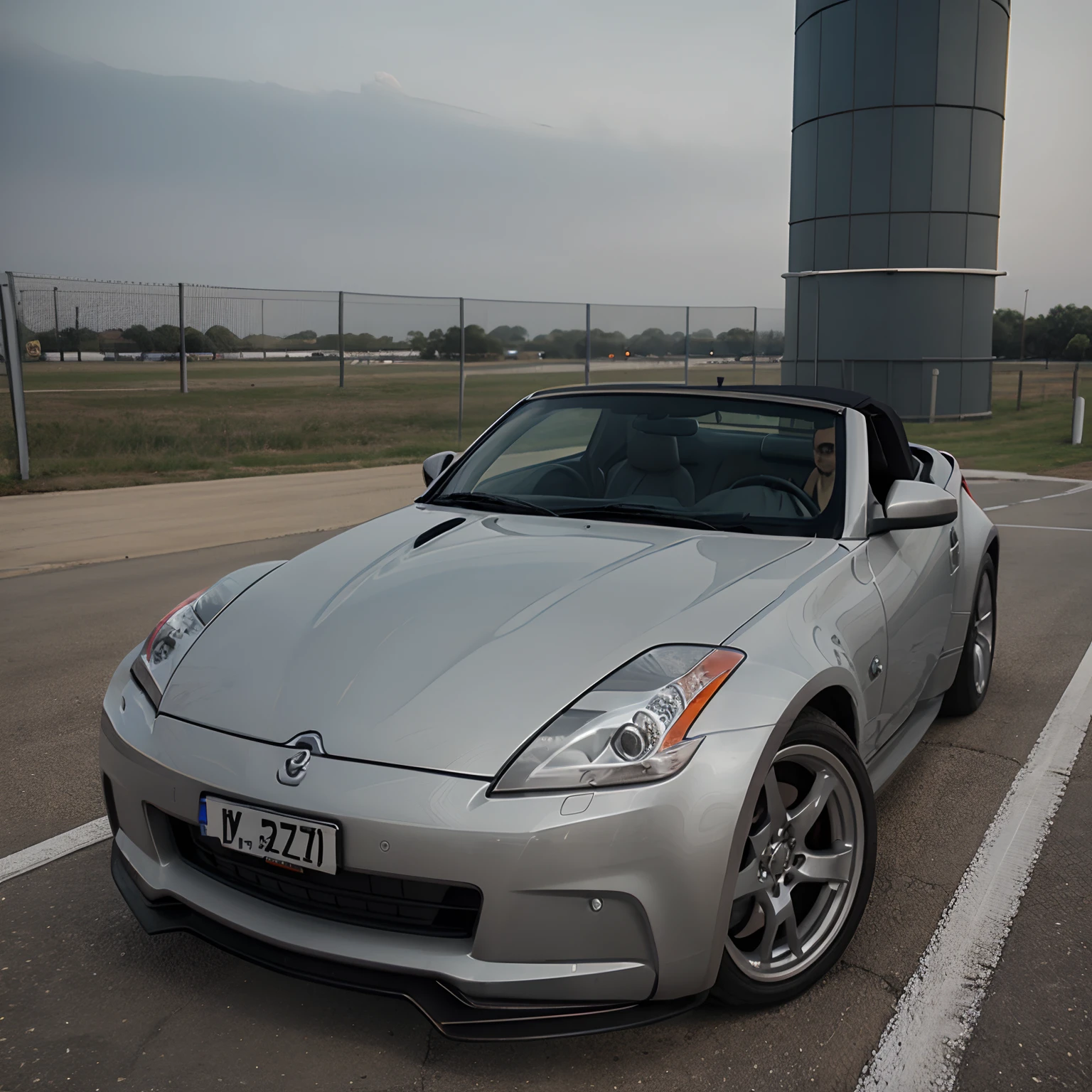 gray 350z convertible