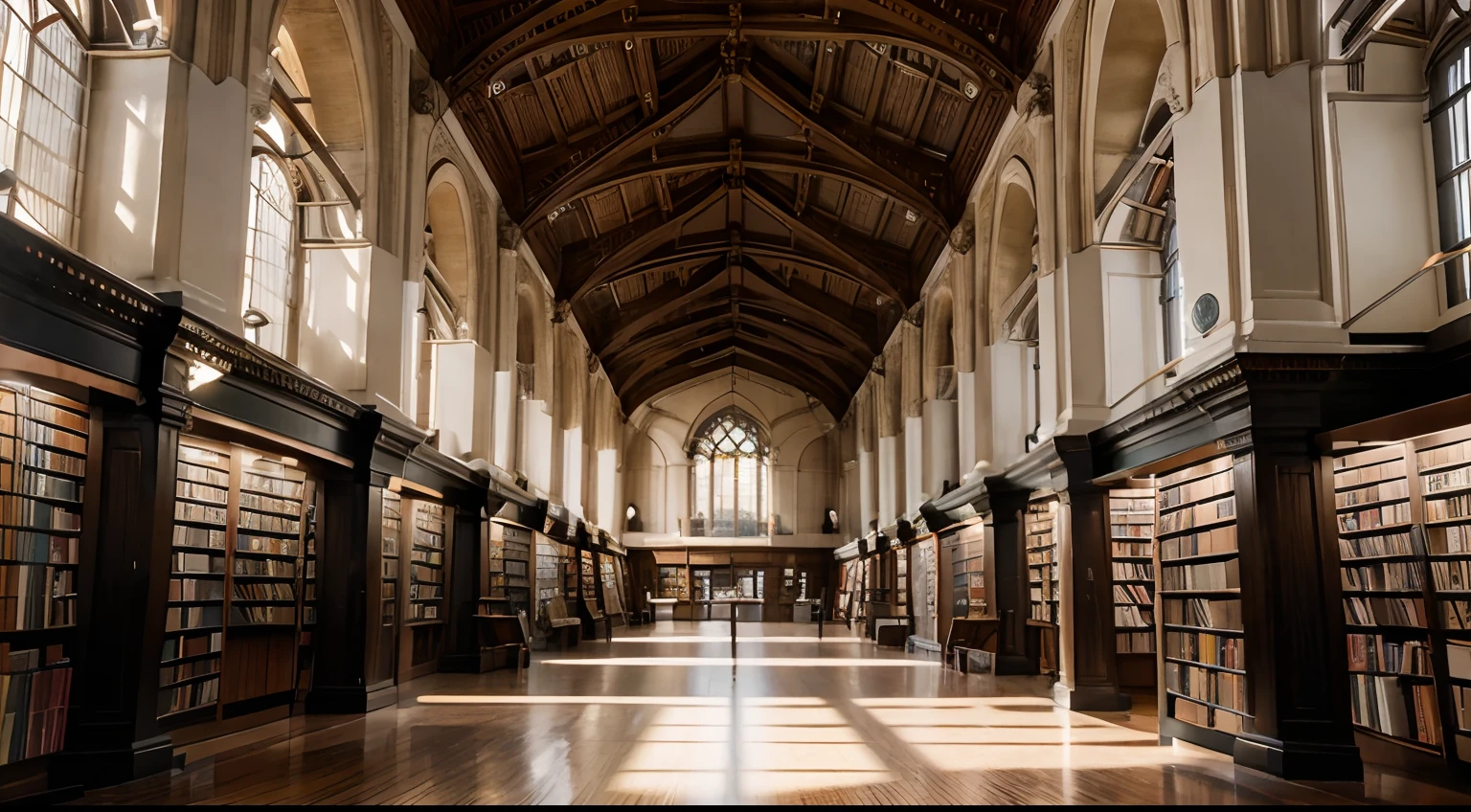 a hyper realistic photography of the Library in Melbourne, Australia, no people, Nikon D850 DSLR 4k camera, 100mm lens, F 1.2 aperture setting, bright and natural lighting, vibrant, fun and relaxing atmosphere