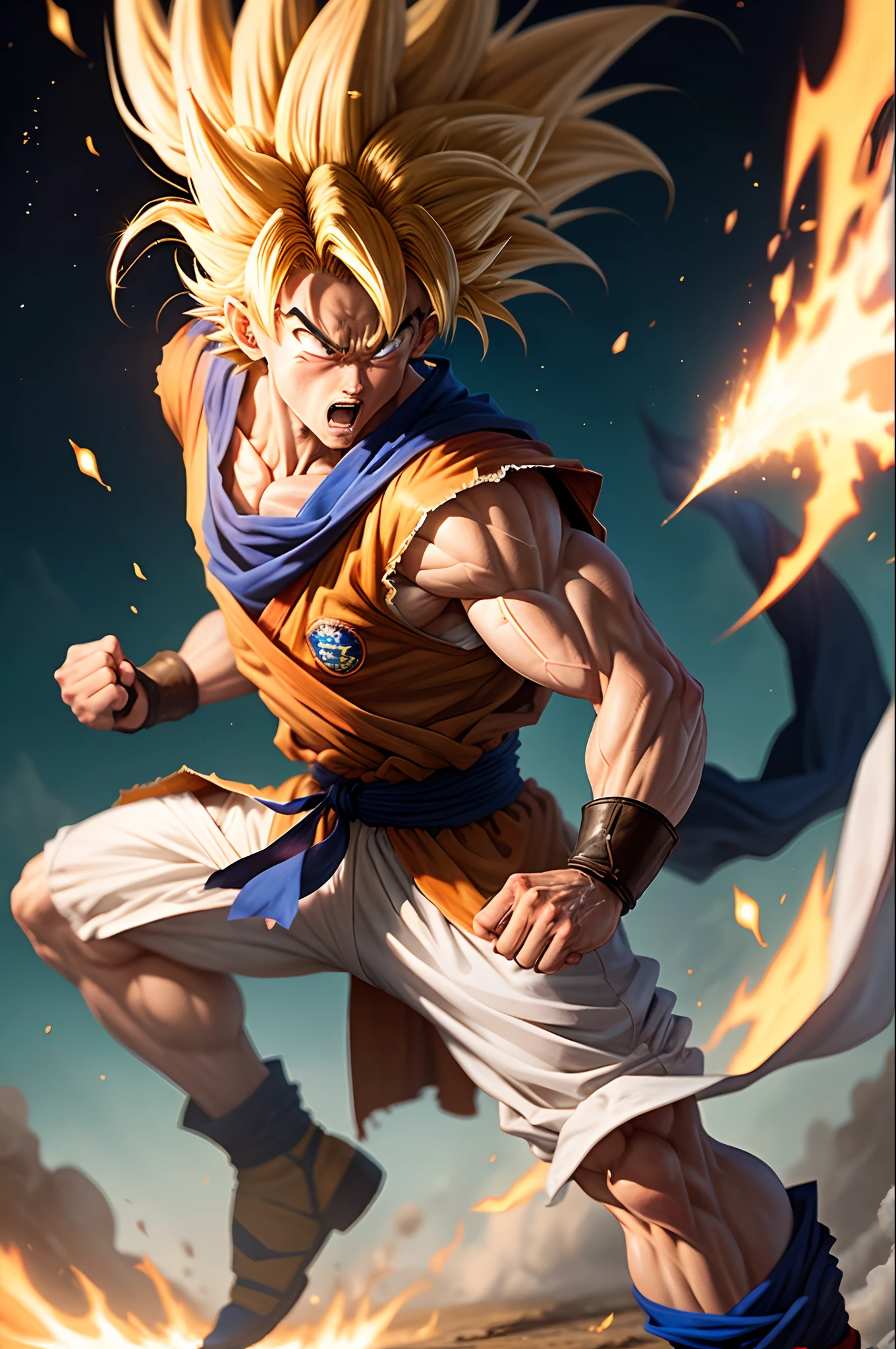 Goku super skirt level 10