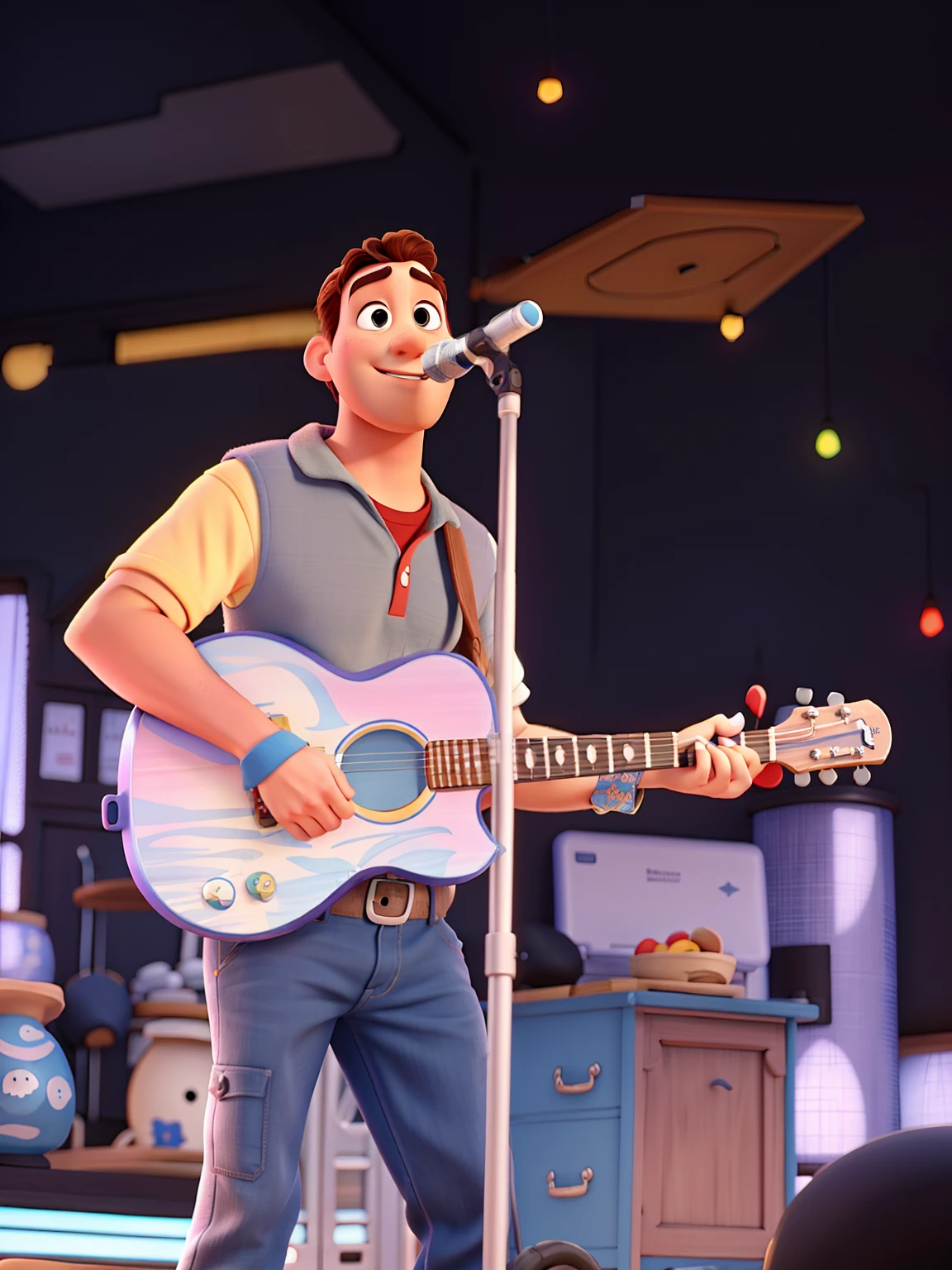 disney pixar style
