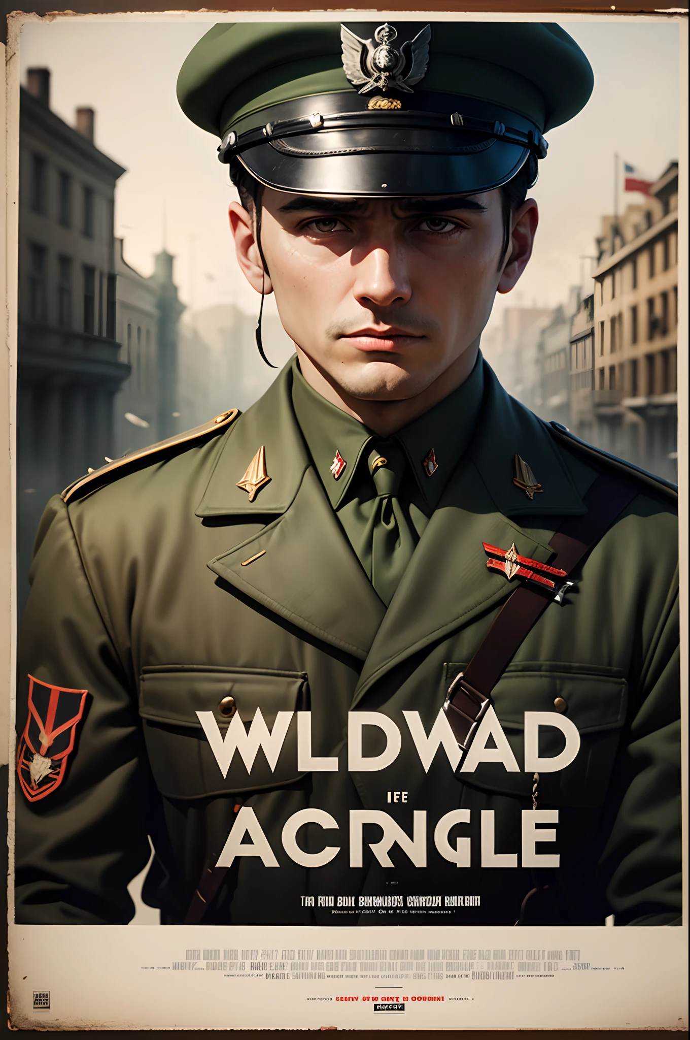 filmposter,World War II theme