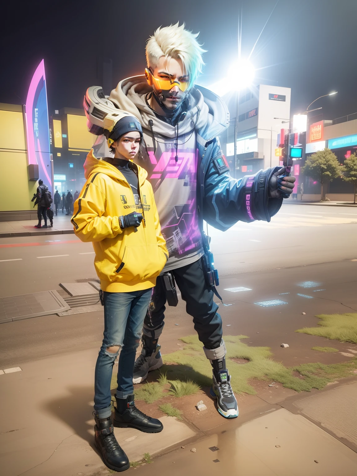 <lora:concept_aquascreaming-16:0.8> aquascreaming, screaming, open mouth, crying with eyes open <lora:gijinkaseries_civitai-18:0.8> civitai-chan, braided bangs, labcoat, shirt, shirt tucked in, single vertical stripe, black skirt, pencil skirt, pantyhose, necklace, belt <lora:404:0.8> Incrs404, english text, Written On Clothes , <lora:sourceengine_error-10:0.8> sourceerror, english text<lora:WryyyyyPose:0.85> INCRSWRYYYYY
WRYYYYYYYYYYYYYYYYYYYY, (BENDED KNEES:0.75) <lora:DramaticDmitry:0.8> DramaticDmitry <lora:YaeMikoFox:0.8> YaeMikoFox, , no humans,