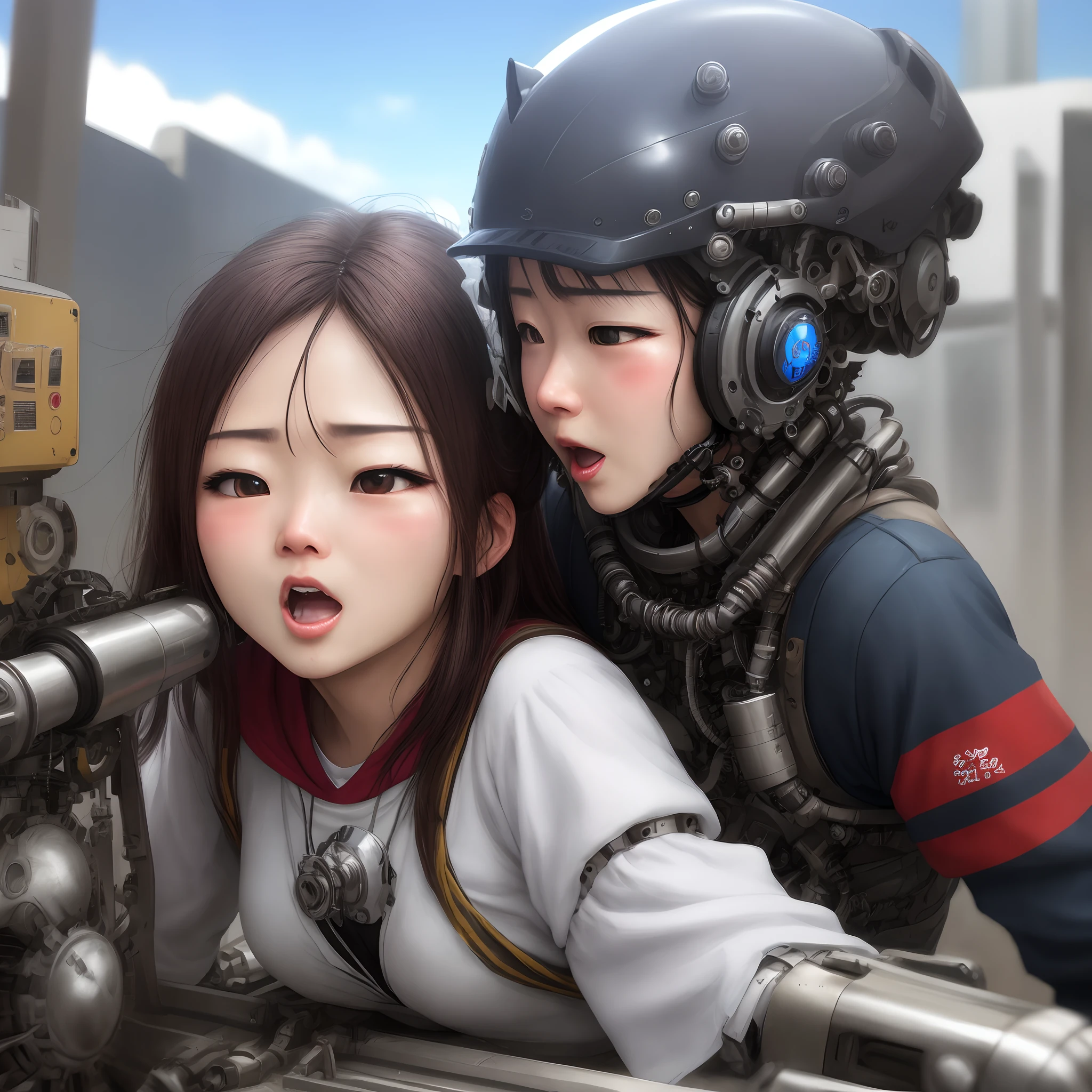 Mechanical rape、ahe face