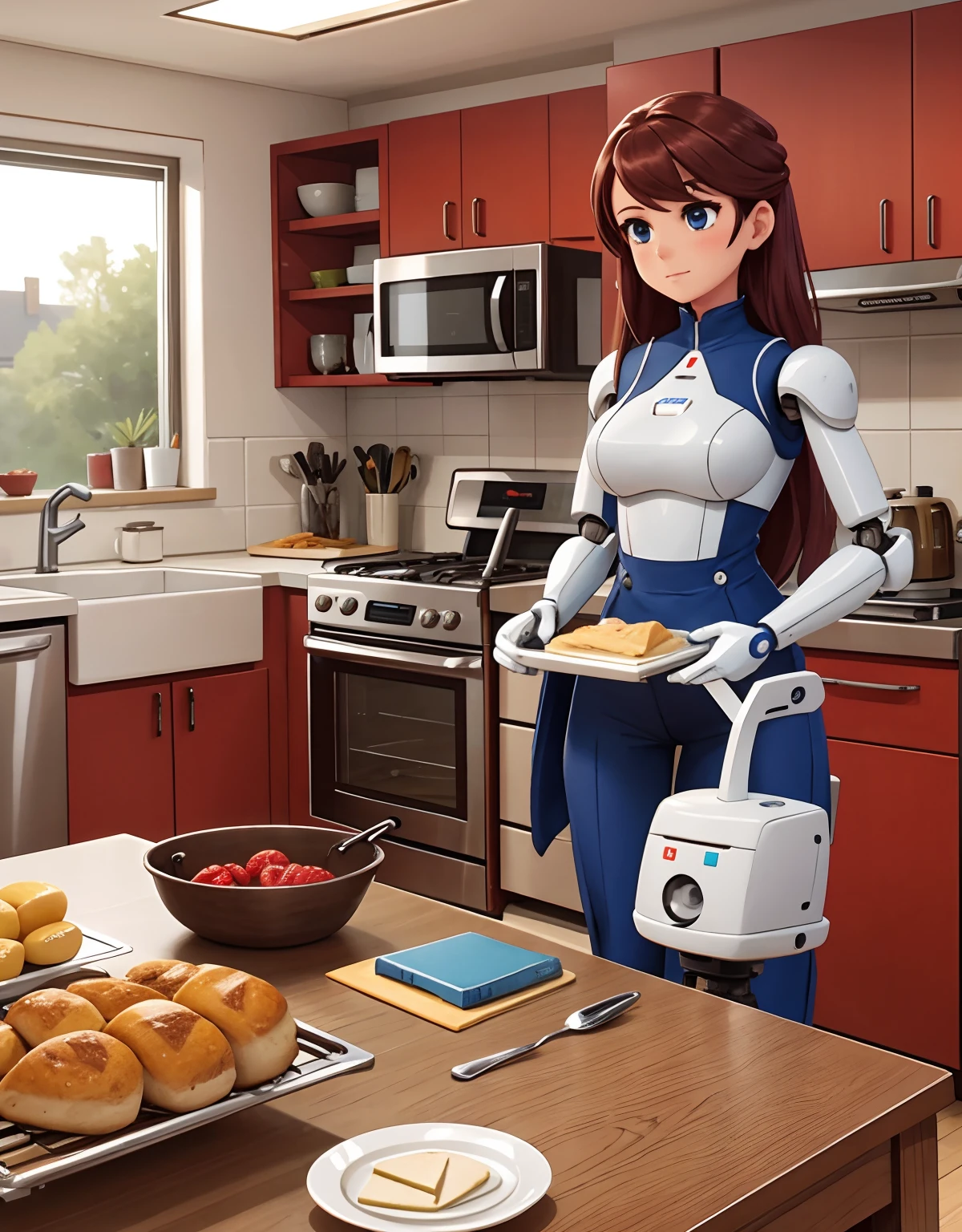 robot housewife