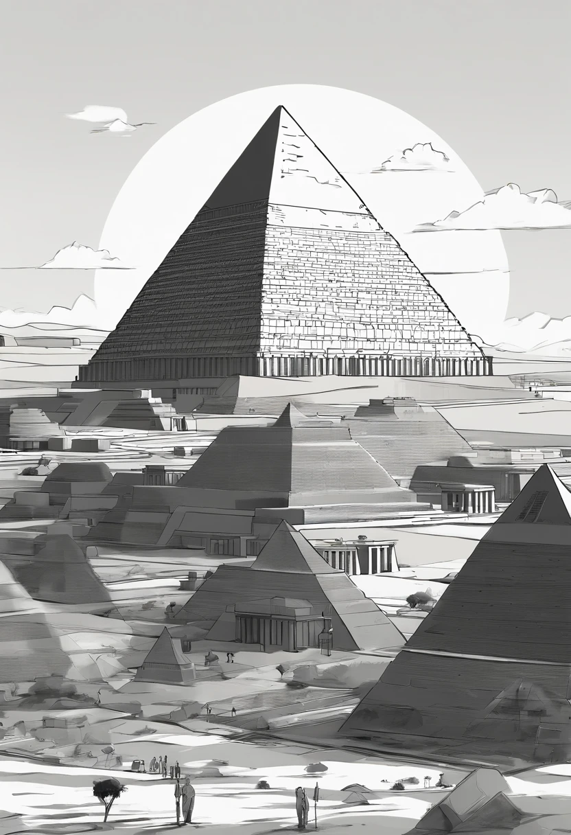 Moses、Exodus、Moses、Escape Egypt、Leading Israel to escape、Trip to the desert、Egyptian pyramid、Great Pyramids of Egypt、The Three Great Pyramids of Egypt、Moses Goes