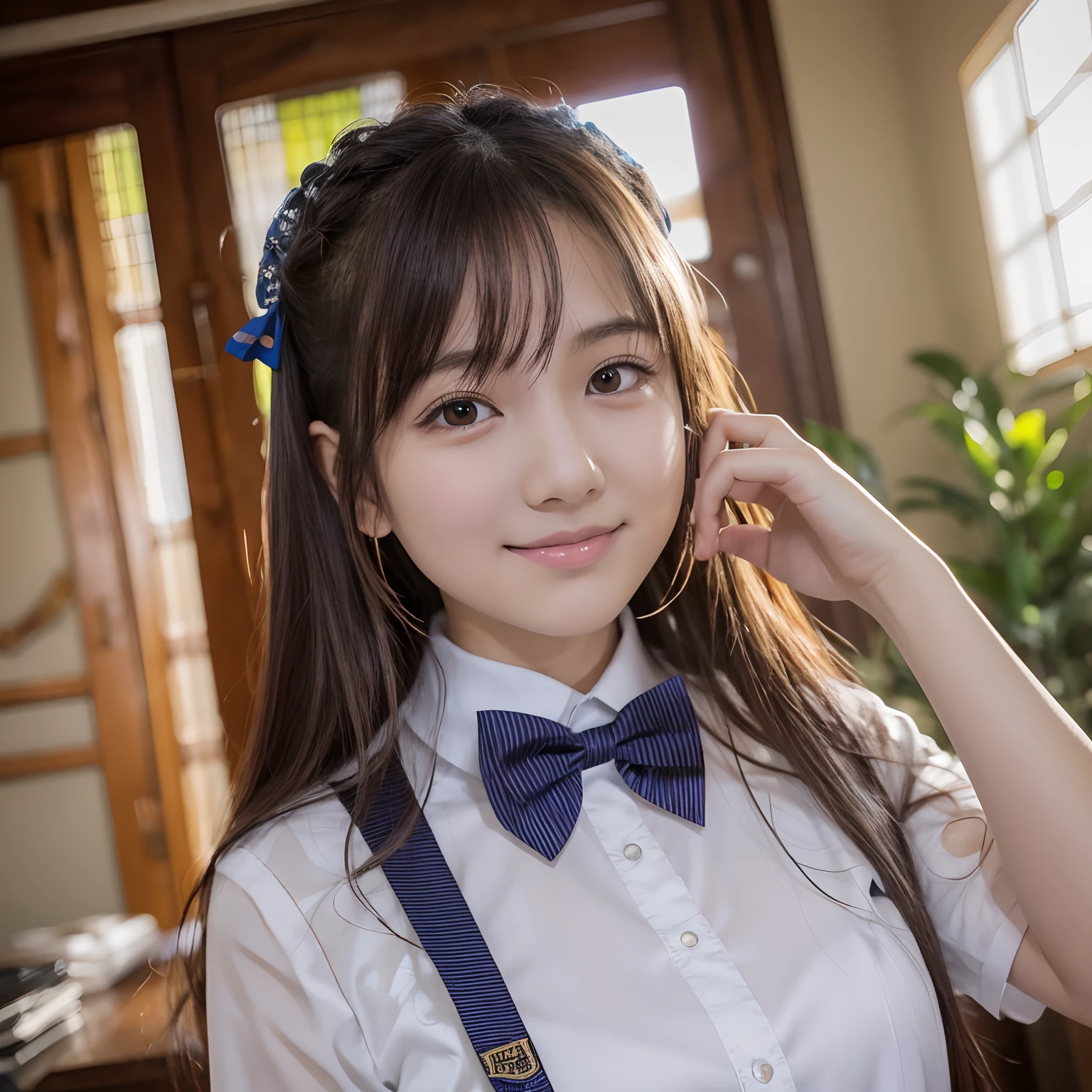 High school students、校服、