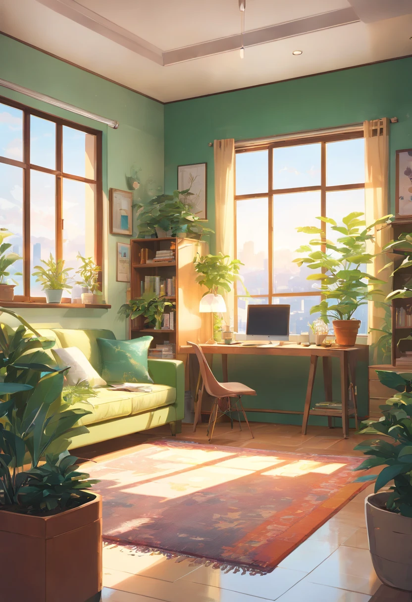 Home living room, Maximalism, (tv set:0.3), TV cabinet,It was snowing outside the windows,Prompts can be generated as follows: "(Best quality,4K,8K,A high resolution,Masterpiece:1.2),Ultra-detailed,(Realistic,Photorealistic,photo-realistic:1.37),liveroom,Maximalism,A neat and orderly space,Bright and clean environment,Sunlight comes in through the windows,warm and inviting atmosphere,contemporary design,Functional furniture,Minimal distractions,Calm and peaceful atmosphere,Soft color palette,Neutral tones,Simple and elegant style,Smooth lines and shapes,Intentional and purposeful arrangement,There is only one green plant,peacful,Visual harmony,Meticulous attention to detail,Inspiring and motivating environment,Peace of mind,High-yield, efficient workflow,Quiet and peaceful environment,Deep focus and focus,Creative thinking and problem-solving skills,A harmonious balance of function and aesthetics,Superior workmanship and quality,Clear and uncluttered space,Great for intellectual pursuits,There are no distracting or unnecessary elements,Clean and refreshing appearance,Compositions that are cohesive and visually appealing,The harmony of the subject with its surroundings,serene and inviting atmosphere." Be aware of: 1. Do not include any explanatory 2. tags and commas","Separate 3. Tags are ranked from highest to lowest importance 4. The tag does not contain quotation marks""