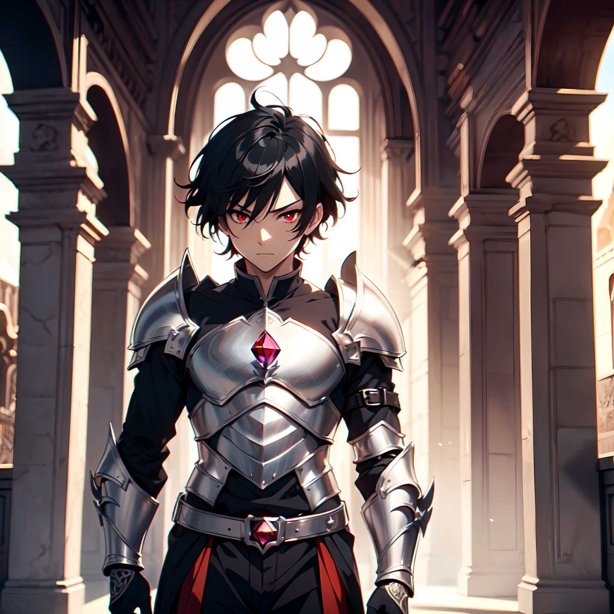128K Ultra High Definition,
128K Ultra High Quality,
128K Ultra High Resolution,
Best Definition,
Best Quality,
Best Resolution,
Perfectly Detailed,
Perfectly Designed,
Extremely Detailed,
Extremely Designed,
Hyper Detailed,
Hyper Definition,
Hyper Quality,
Hyper Resolution,
Masterpiece,
(((Anime))),
Body Shot,
(((Boy))),
Handsome,
Muscular Body,
(((Black Short Hair))),
(((Red Eyes))),
(((Hyper Detailed & Perfectly Designed With Ultra High Quality White Diamond Warlord Armor))),
(((Inside Of Medieval Royal Palace Background Scenery))),