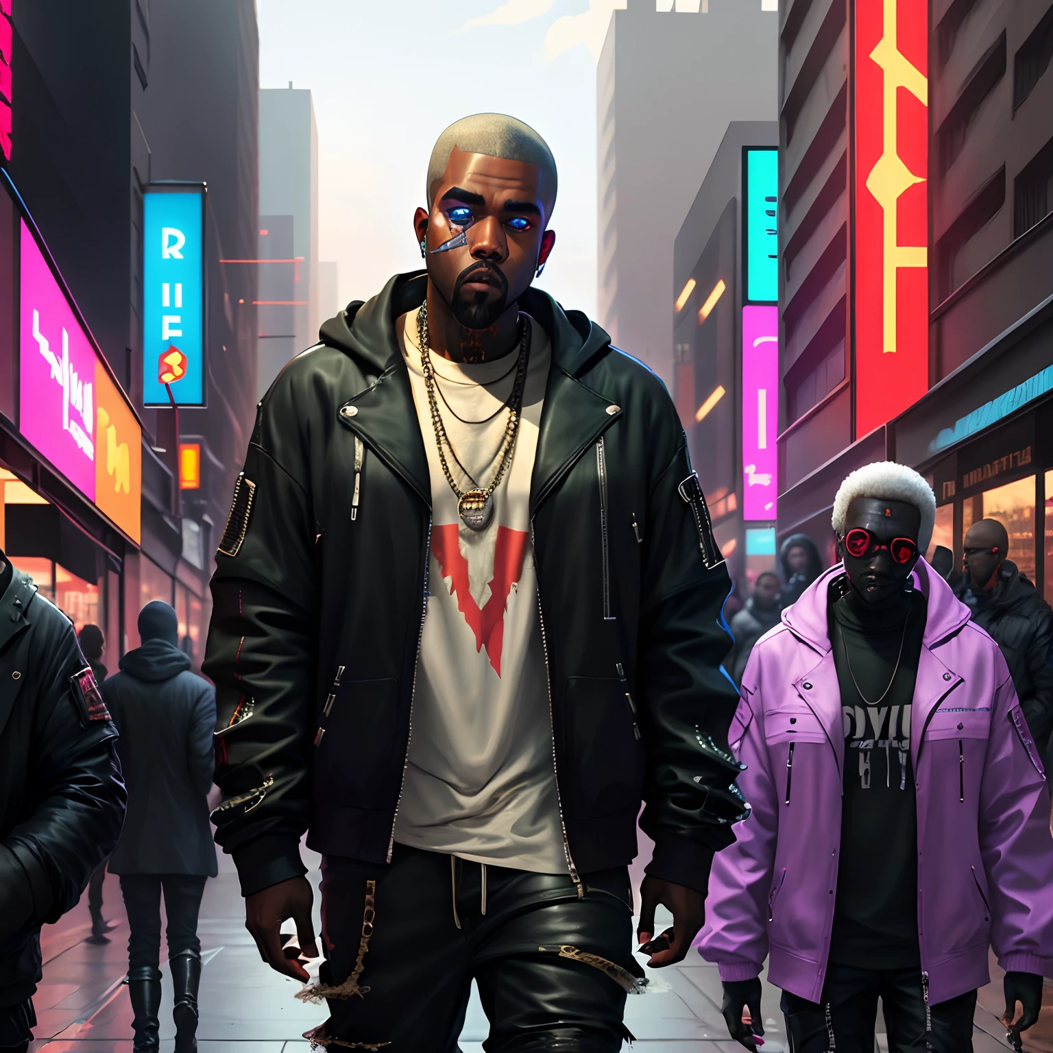 Cyberpunk kanye west