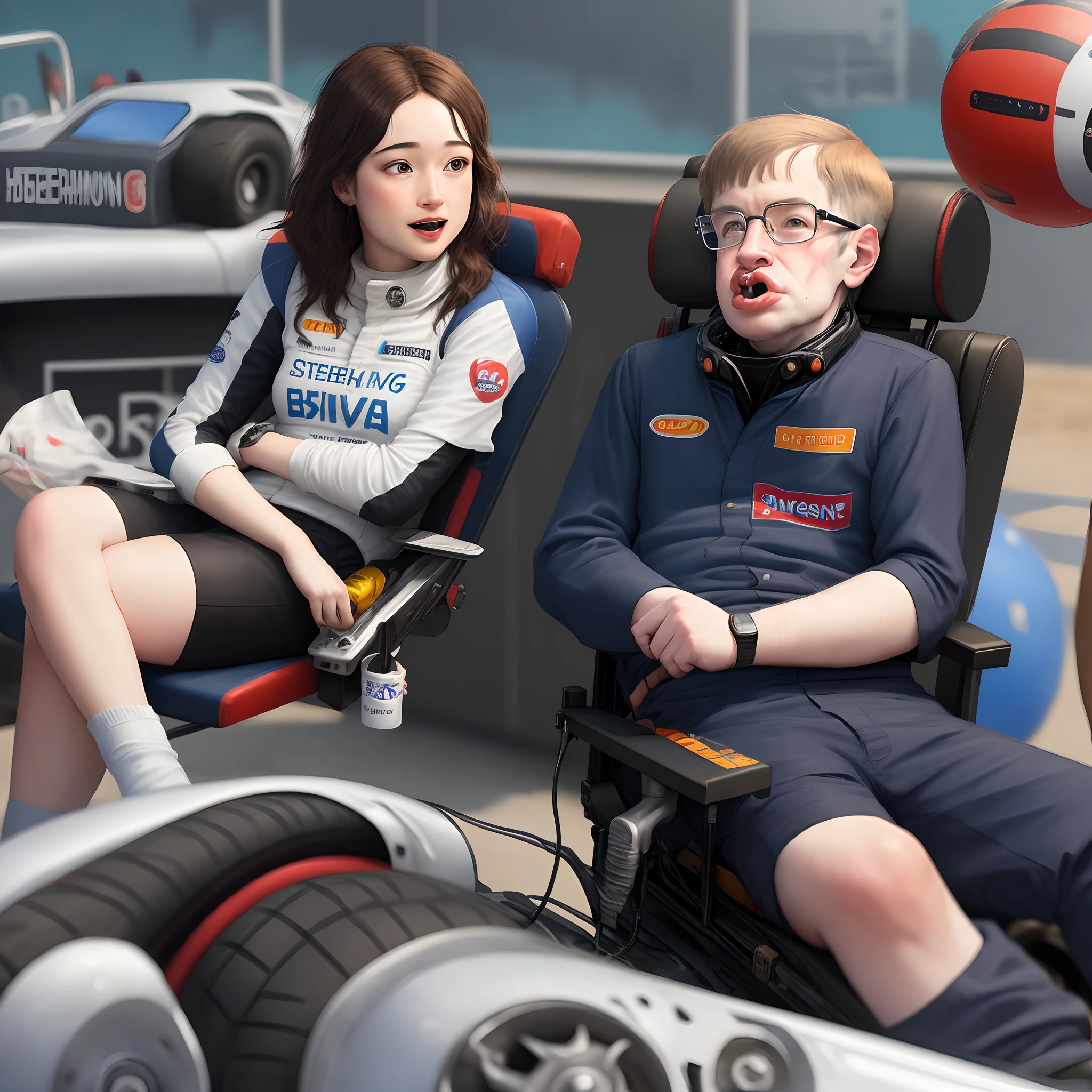 Stephen Hawking Pit Crew
