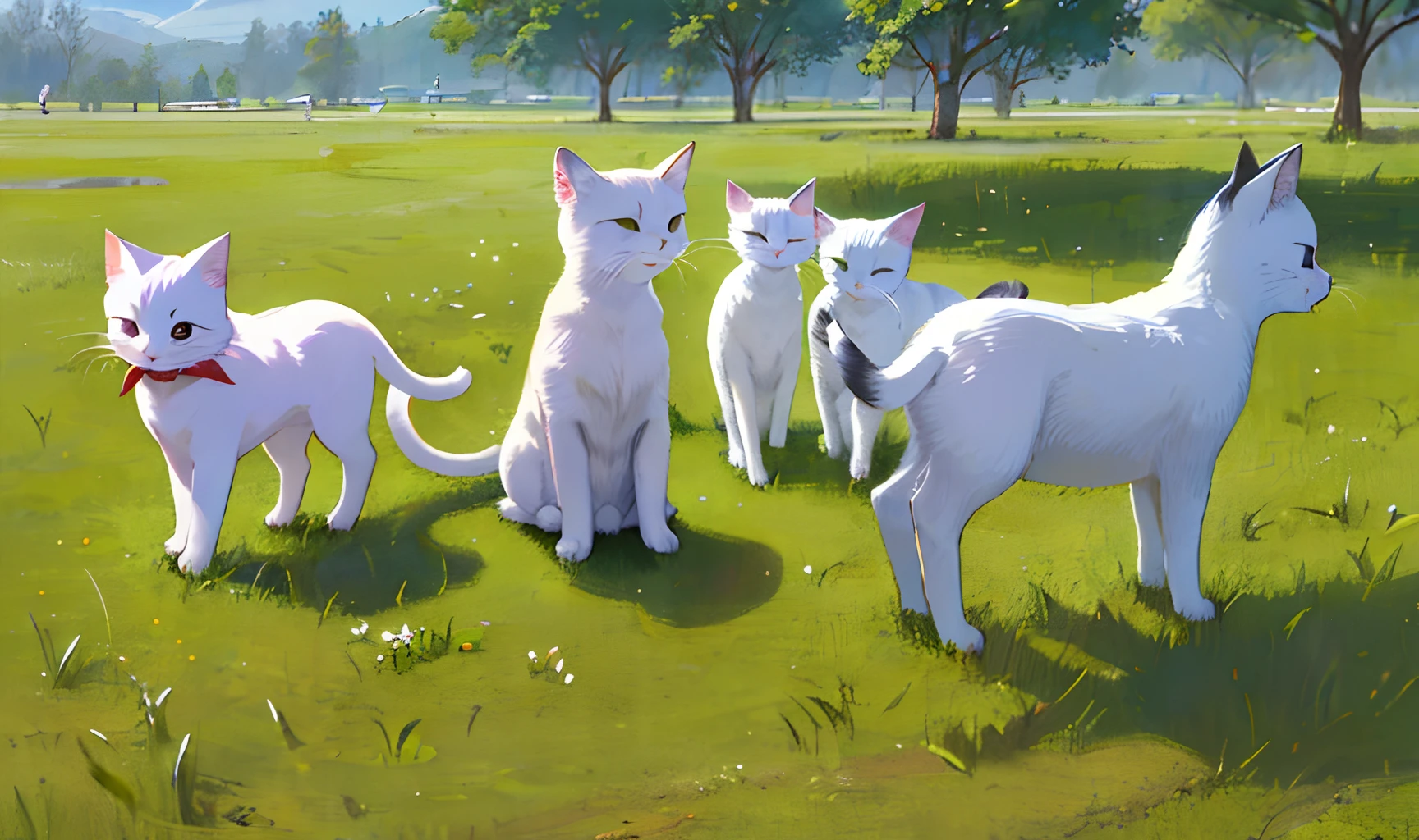 grass field natta lightning bolt catss