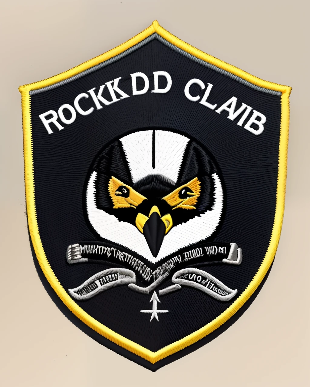 A patch for a motorcycle riding club featuring a stoned crow’s head. The top rocker says “crows” the bottom rocker says “Castro valley”