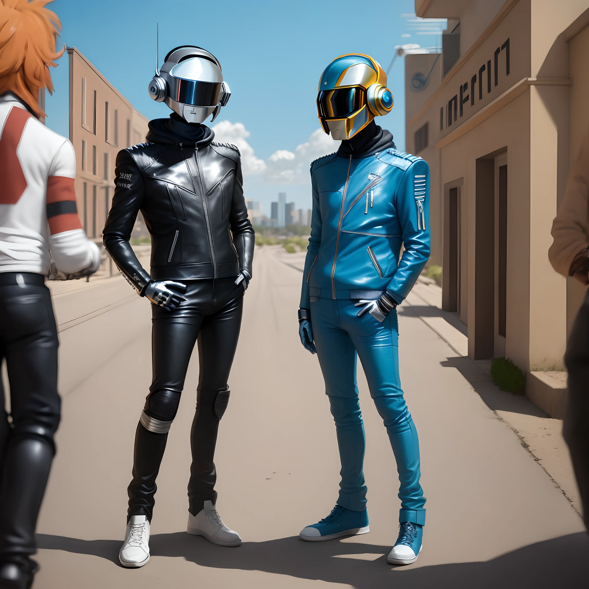 Daft punk mordecai and rigby