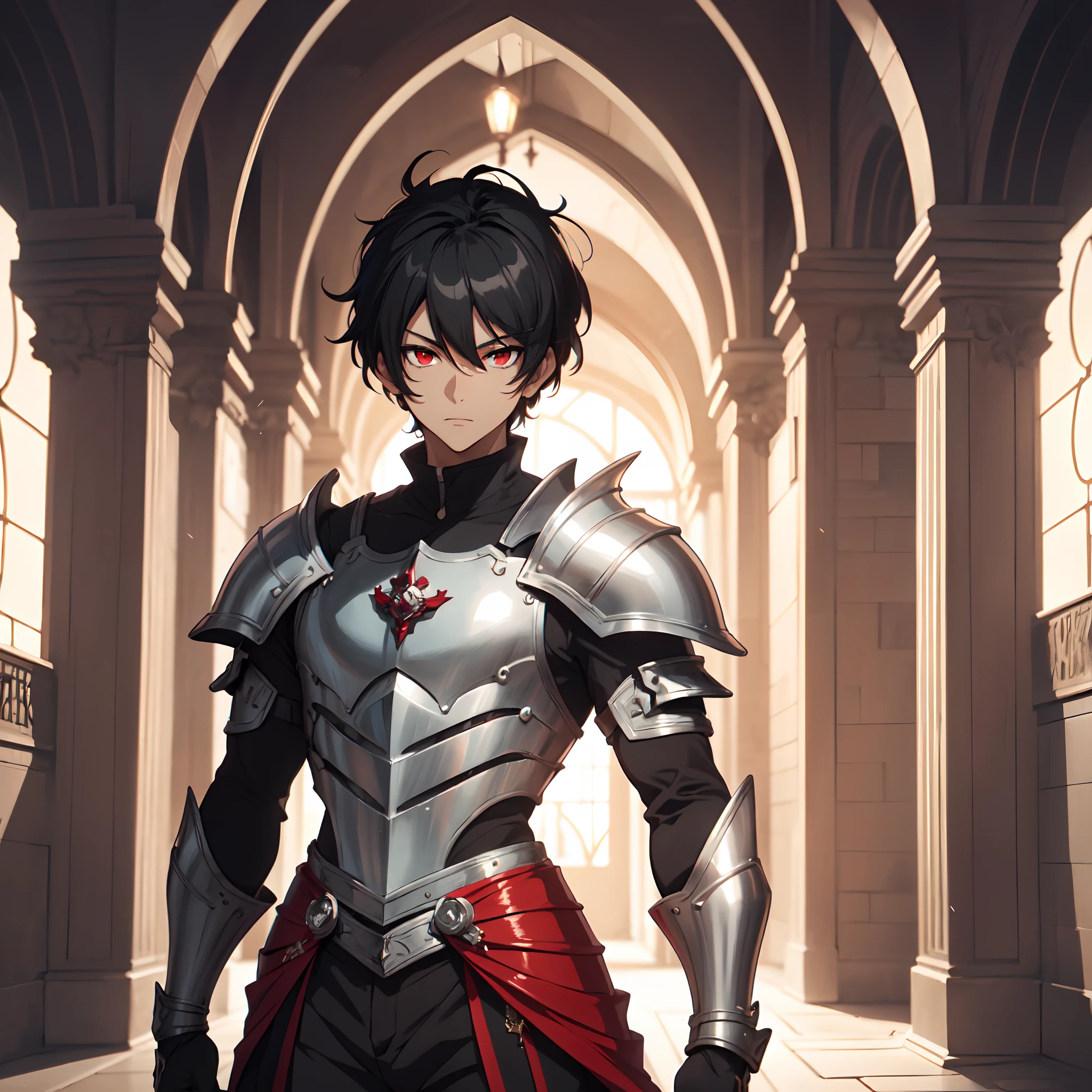 128K Ultra High Definition,
128K Ultra High Quality,
128K Ultra High Resolution,
Best Definition,
Best Quality,
Best Resolution,
Perfectly Detailed,
Perfectly Designed,
Extremely Detailed,
Extremely Designed,
Hyper Detailed,
Hyper Definition,
Hyper Quality,
Hyper Resolution,
Masterpiece,
(((Anime))),
Body Shot,
(((Boy))),
Handsome,
Muscular Body,
(((Black Short Hair))),
(((Red Eyes))),
(((Hyper Detailed & Perfectly Designed With Ultra High Quality Red Ruby Warlord Armor))),
(((Inside Of Medieval Royal Palace Background Scenery))),