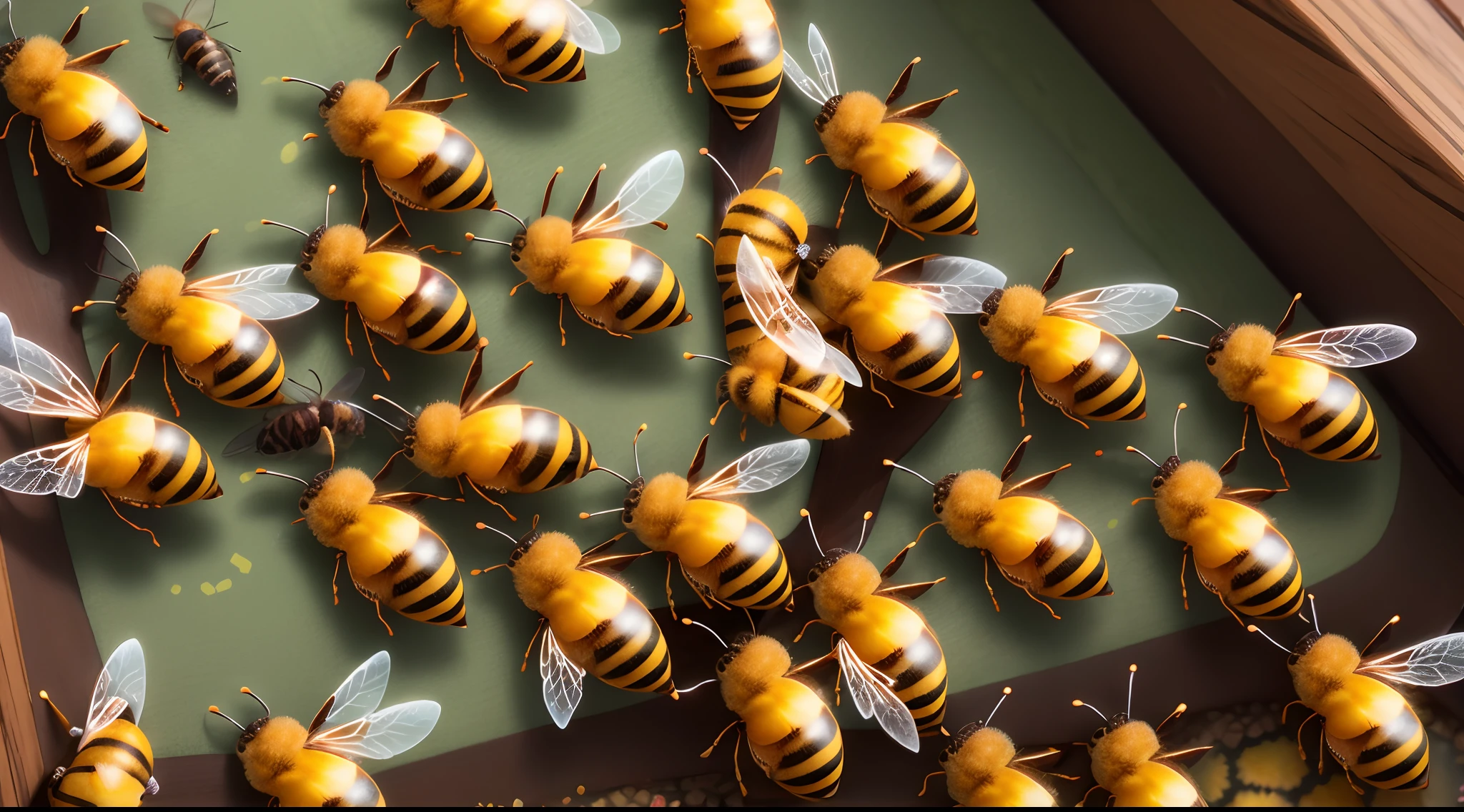 Bee swarm simulator