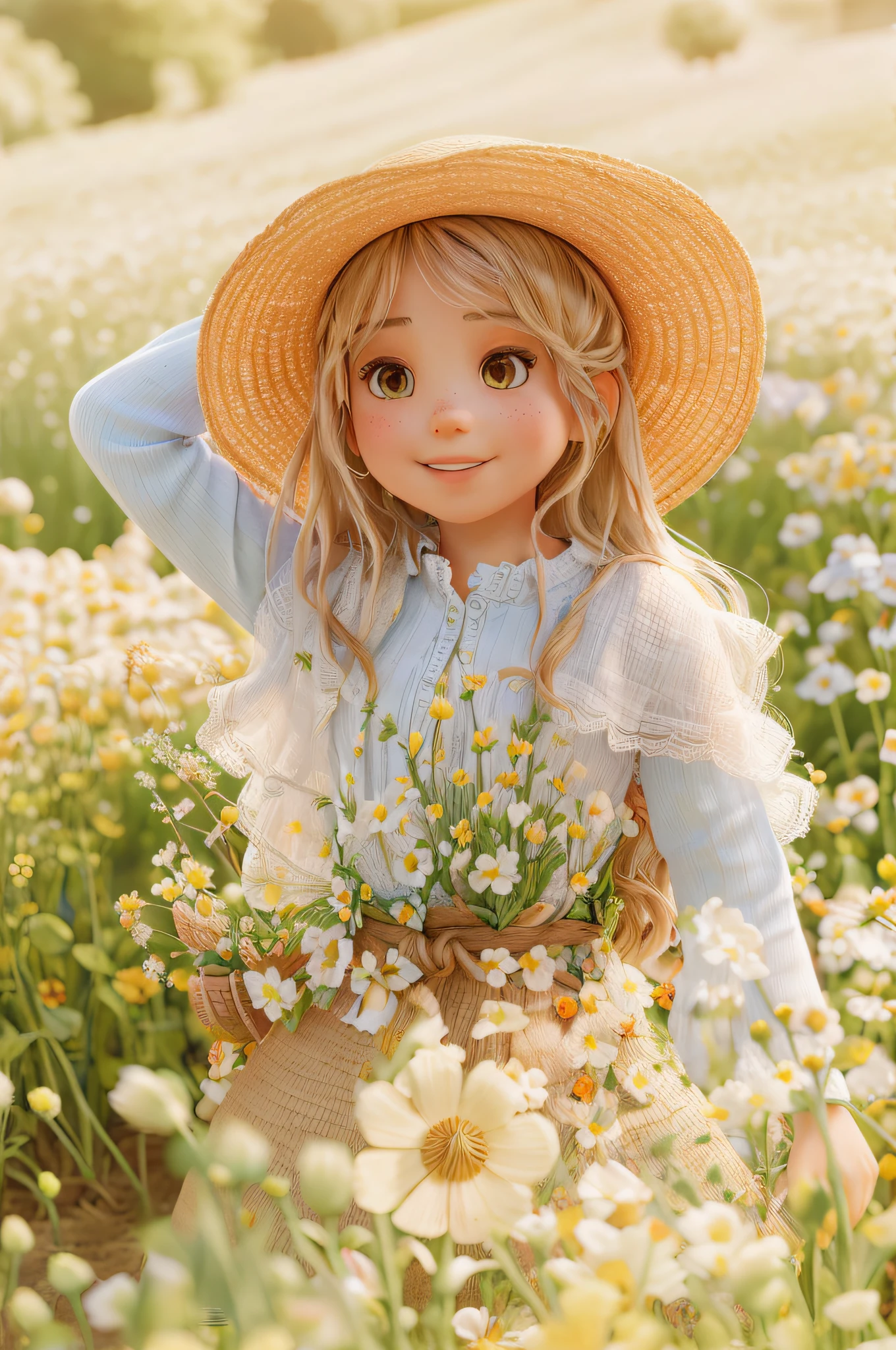 ((6year old girl:1.5)), complete anatomy, children's body, child, super cute, girl, little girl, random poses,random angles,
Ukrainian girl, wheat field, golden wheat field, embroidery,red and blue embroidery,
Ukrainian, Russian, Belarusian, Sorochka, Ukrainian folk costumes,
beautiful girl, 1 girl, loli, petite girl, top quality, masterpiece, high eyes,drooping eyes,(realism: 1.2)), petite, bangs, tall eyes, natural light,(aquamarine eyes),bangs, beautiful girl with fine details, Beautiful and delicate eyes, Beautiful girl, detailed face, Beautiful eyes, beautiful shining body, 8K images,