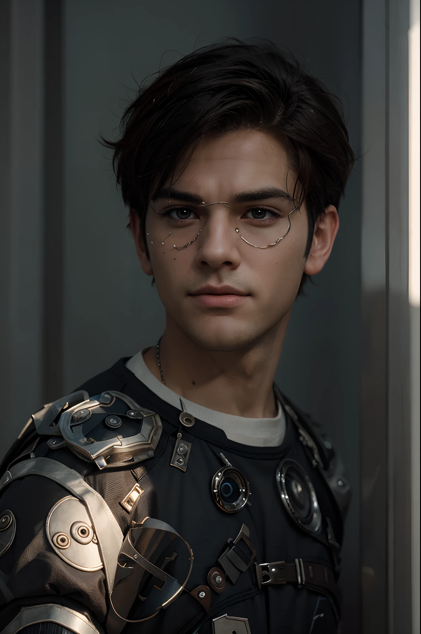 Anime handsome boy, realistic face, 8k, ultra realistic.