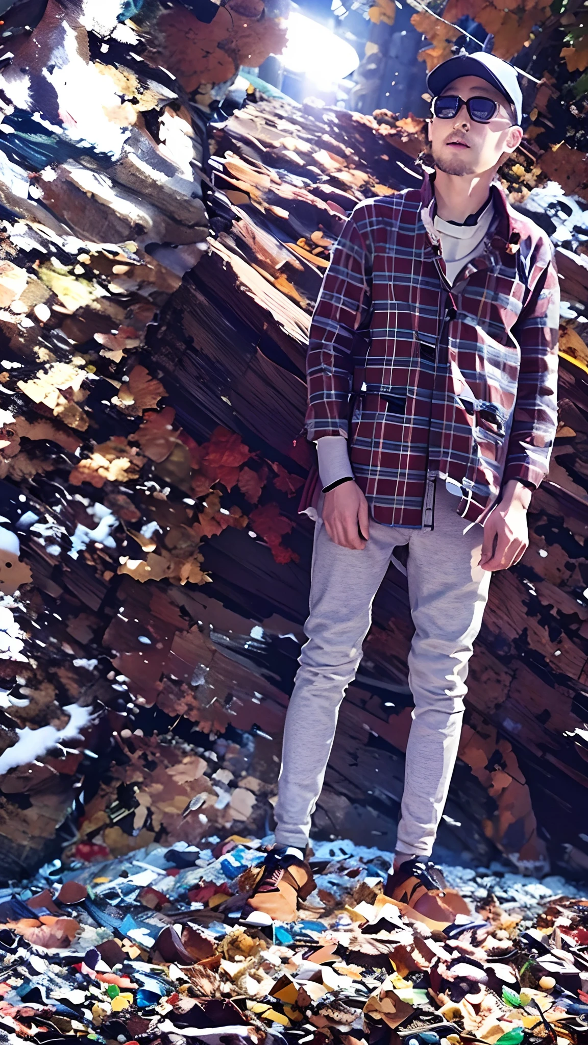 change backgroung coat change pant change