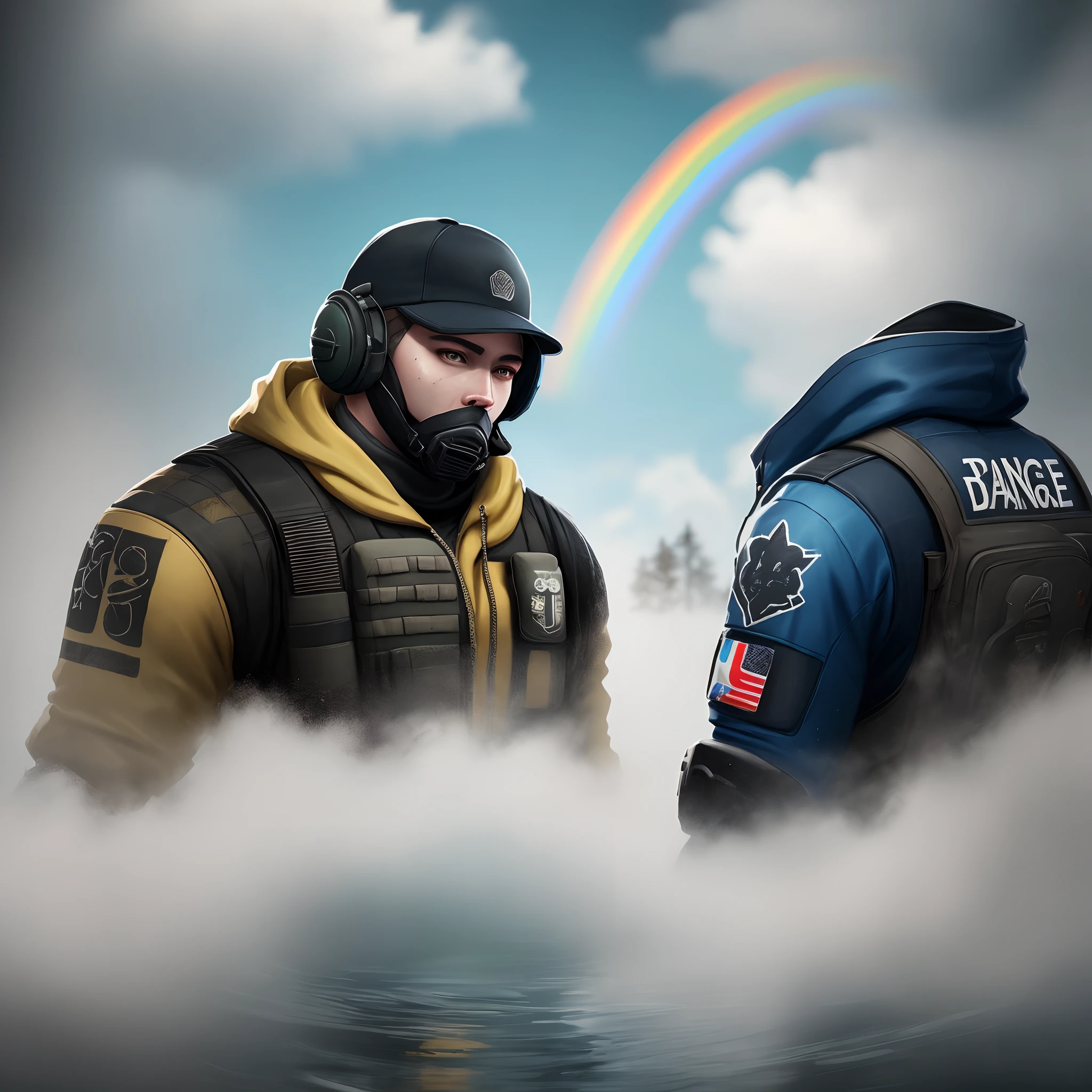 Montange from rainbow 6 siege with drip