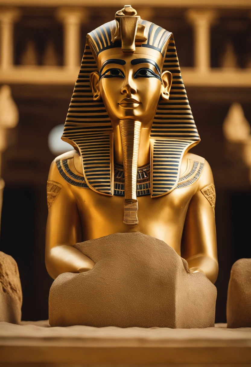 Egypt、Pharaoh、The Three Great Pyramids、The Glory of the Pharaohs、Glory of Egypt、Pharaoh、A desert、Glittering、Pharaoh、gold、Golden Pharaoh、Golden pyramid、Great Golden Sphinx、Giant Sphinx、Huge temple