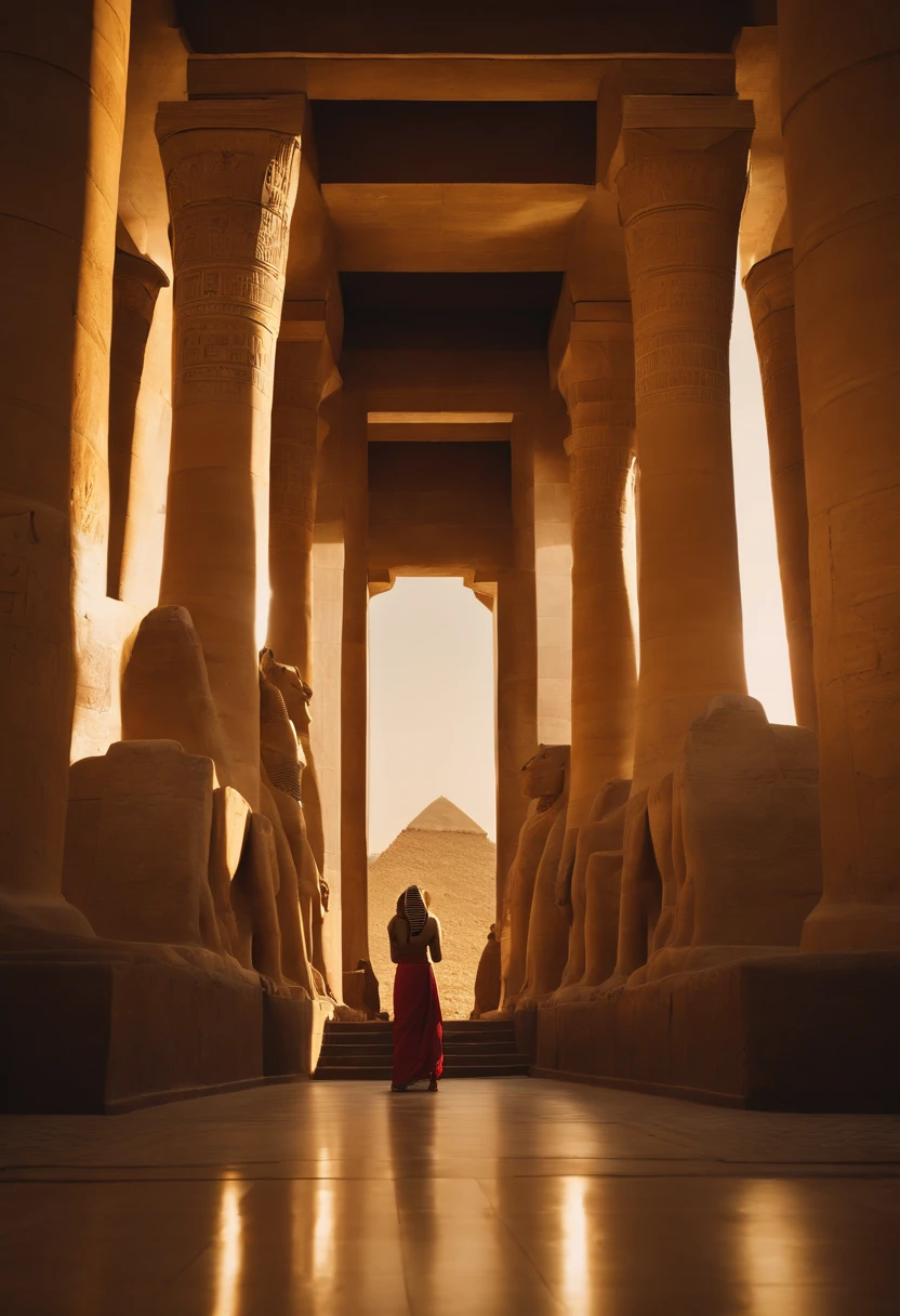 Egypt、Pharaoh、The Three Great Pyramids、The Glory of the Pharaohs、Glory of Egypt、Pharaoh、A desert、Glittering、Pharaoh、gold、Golden Pharaoh、Golden pyramid、Great Golden Sphinx、Giant Sphinx、Huge temple