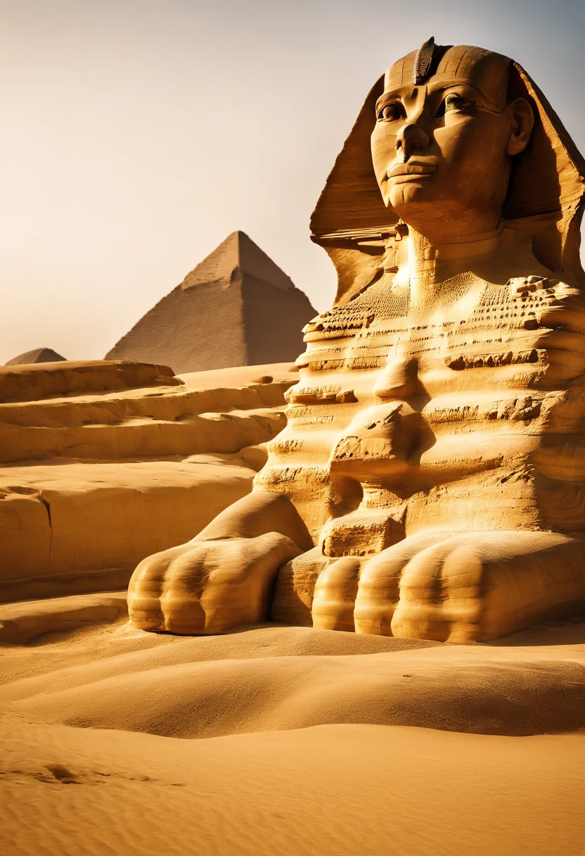 Egypt、Pharaoh、The Three Great Pyramids、The Glory of the Pharaohs、Glory of Egypt、Pharaoh、A desert、Glittering、Pharaoh、gold、Golden Pharaoh、Golden pyramid、Great Golden Sphinx、Giant Sphinx、Huge temple