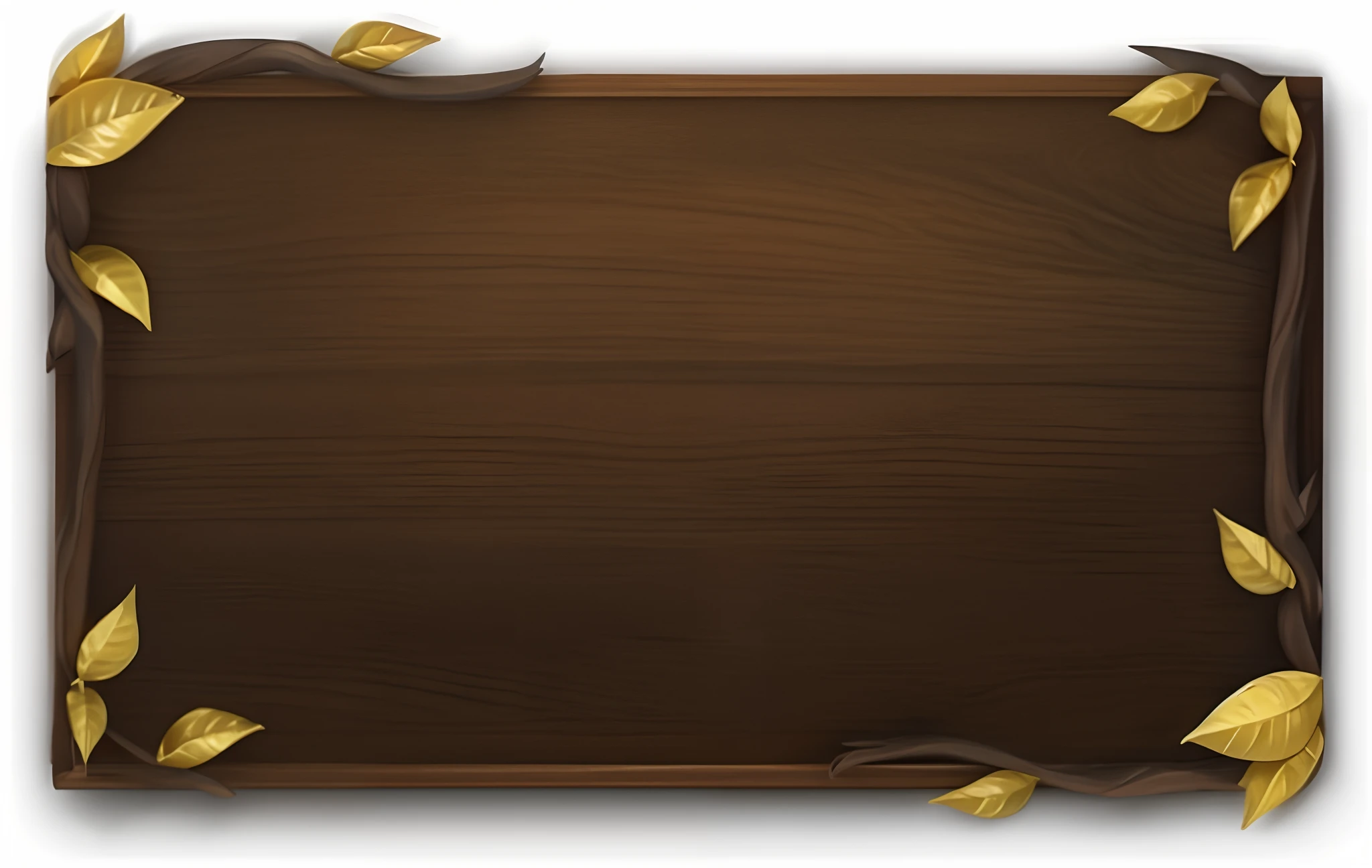 wood planks，Golden leaves，8kk