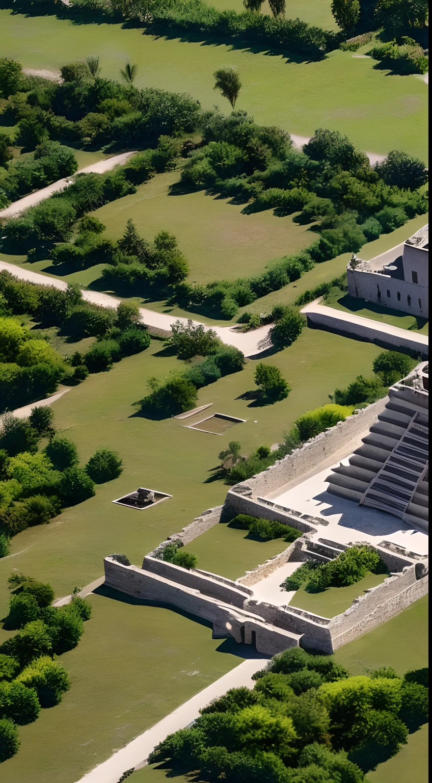 Aztec building, Aztec Castle, Aztec Forest