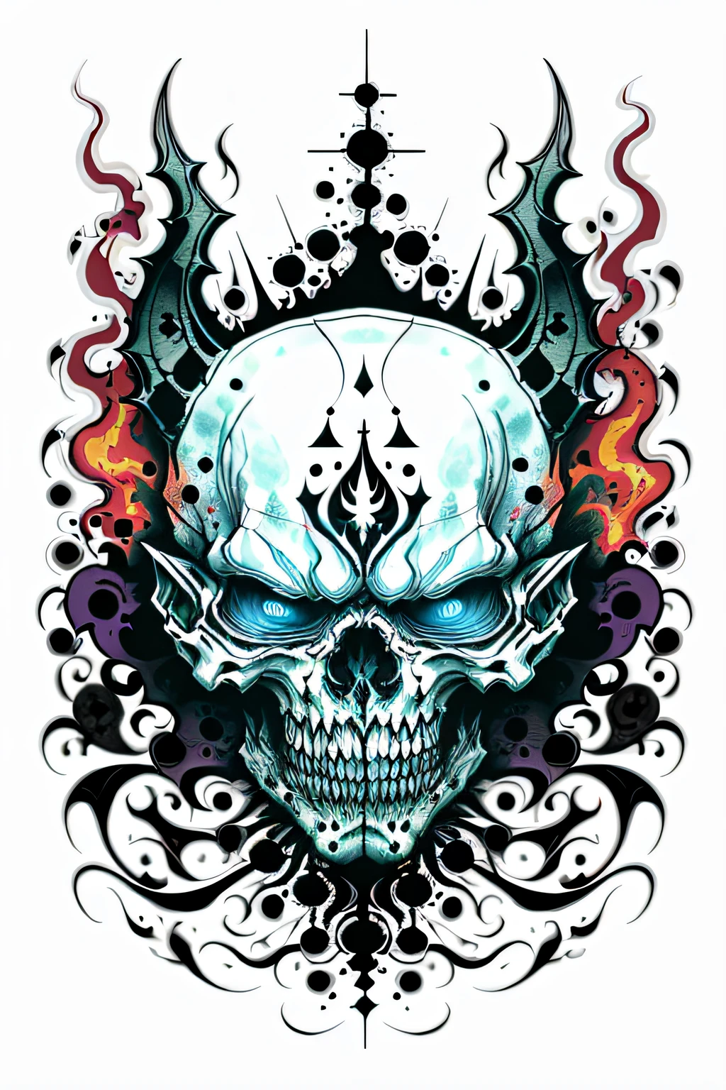 Masterpiece, best quality, extreme detailed, colorful mandala, Vector image, T-shirt design, no background 