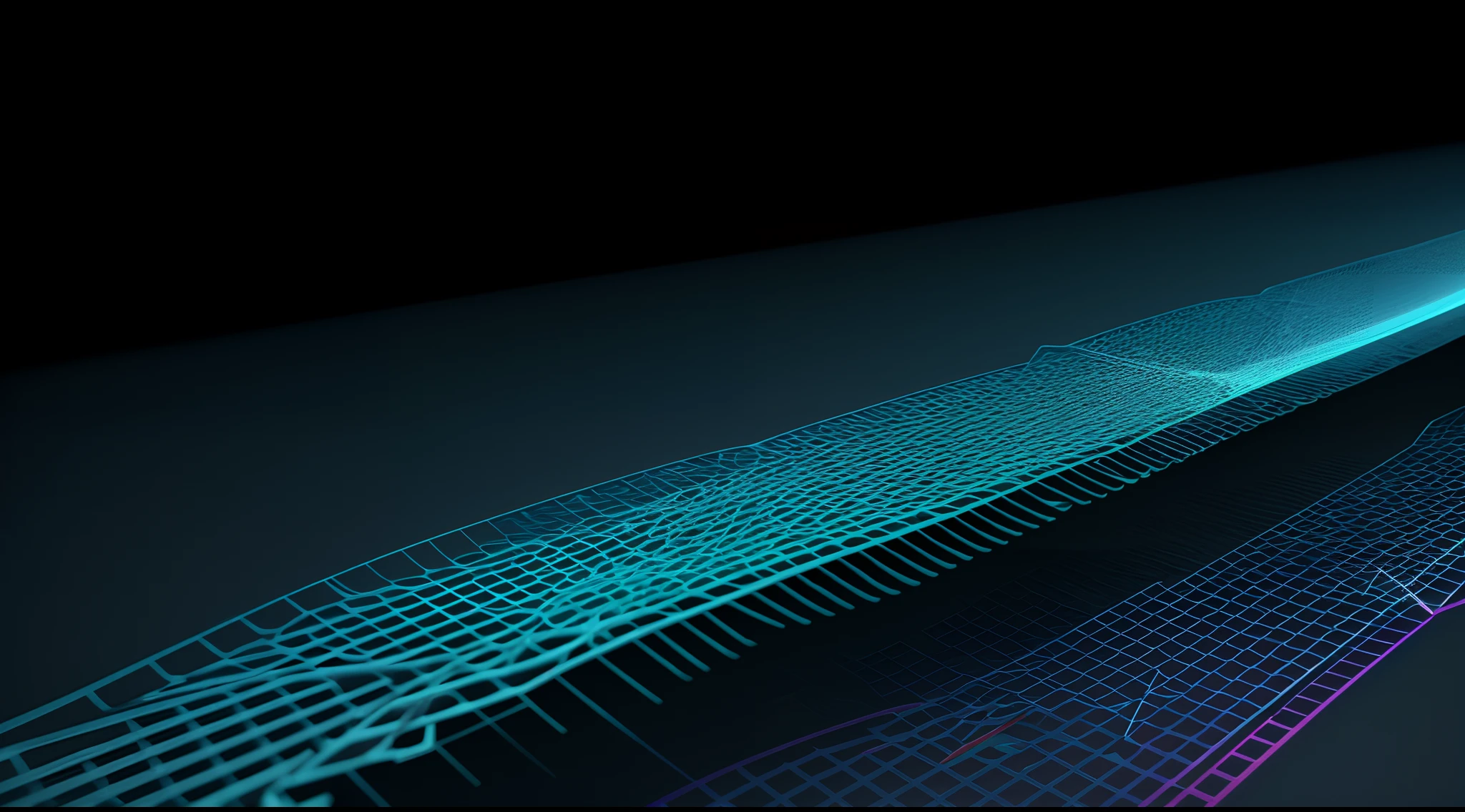 Engaging 3D visualization featuring stunning graphs、glinting