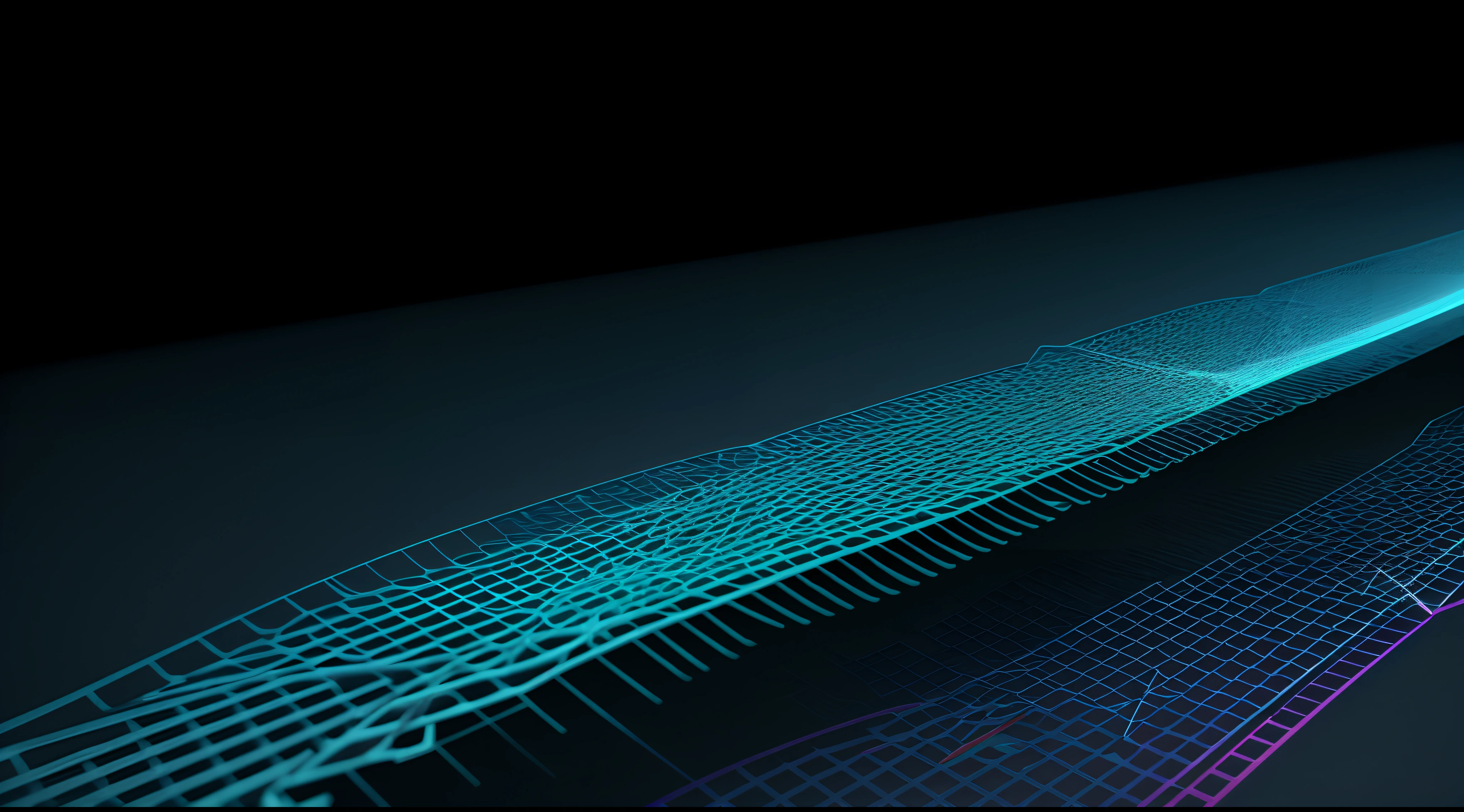 Engaging 3D visualization featuring stunning graphs、glinting